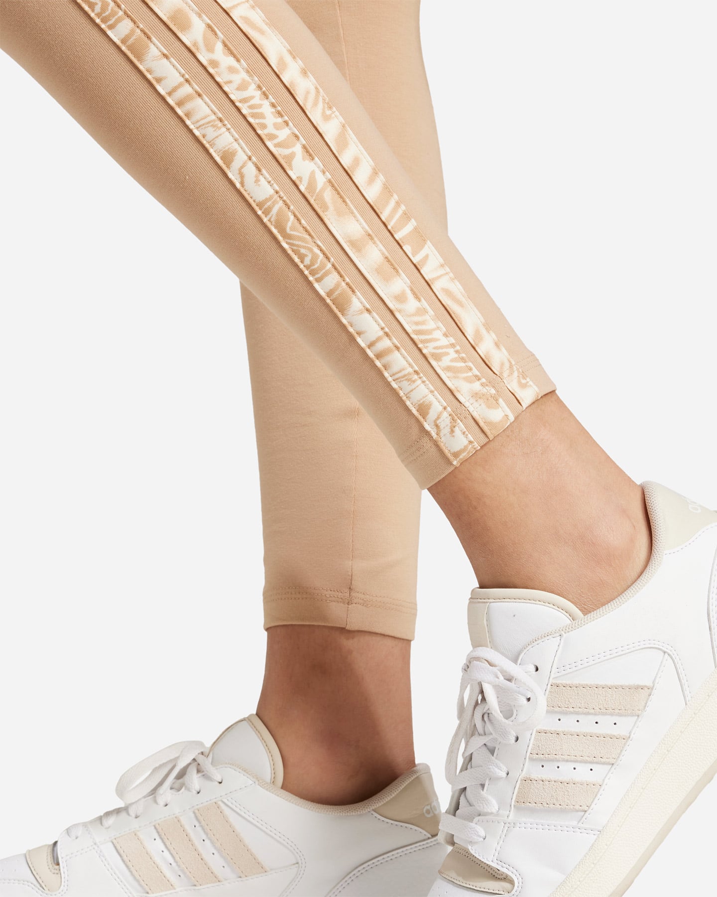 Leggings ADIDAS 3STRIPES MACU W - Beige - 5 | Cisalfa Sport