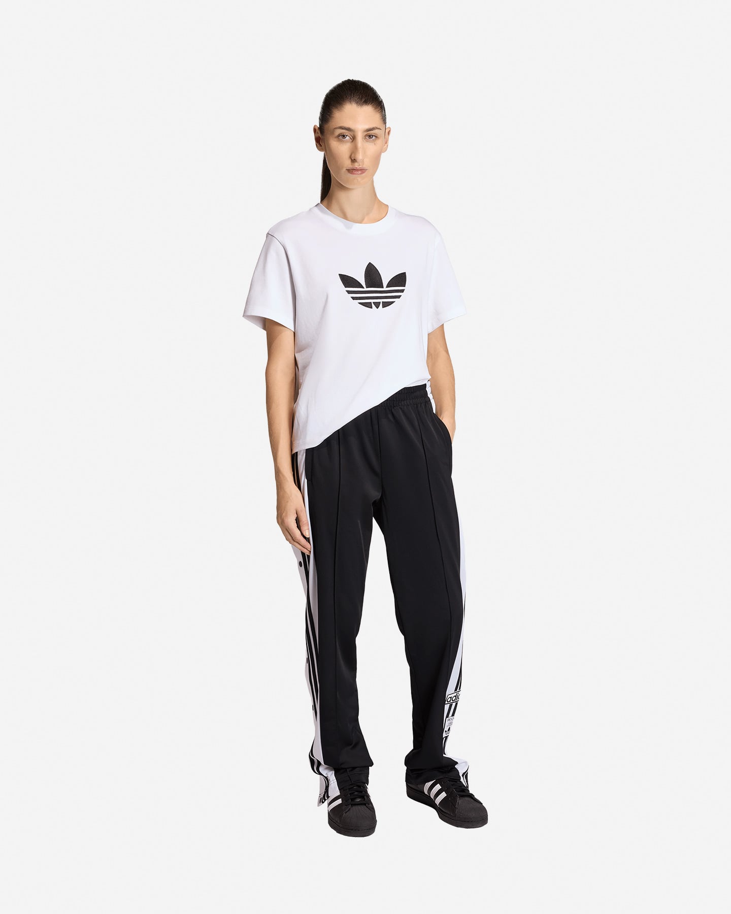 Pantalone ADIDAS ORIGINALS ADIBREAK W - Nero - 3 | Cisalfa Sport