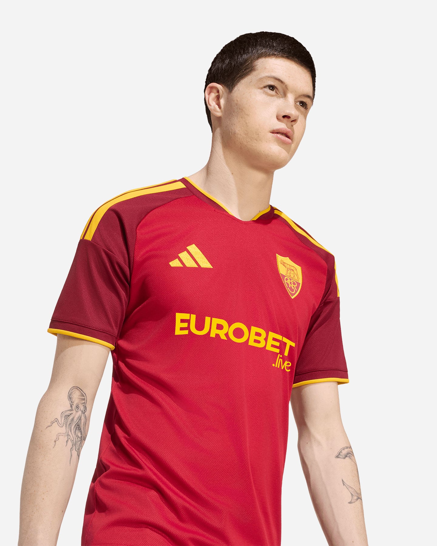 Maglia calcio ufficiale ADIDAS AS ROMA HOME 26-27 M - 5 | Cisalfa Sport