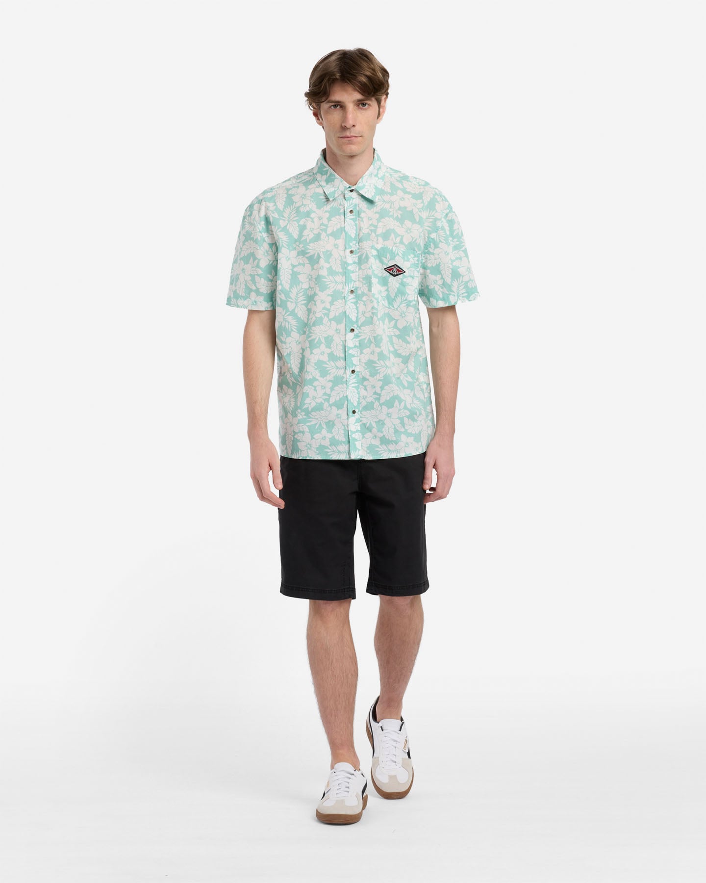 Camicia BEAR BEACH BREAK M - Verde - 4 | Cisalfa Sport