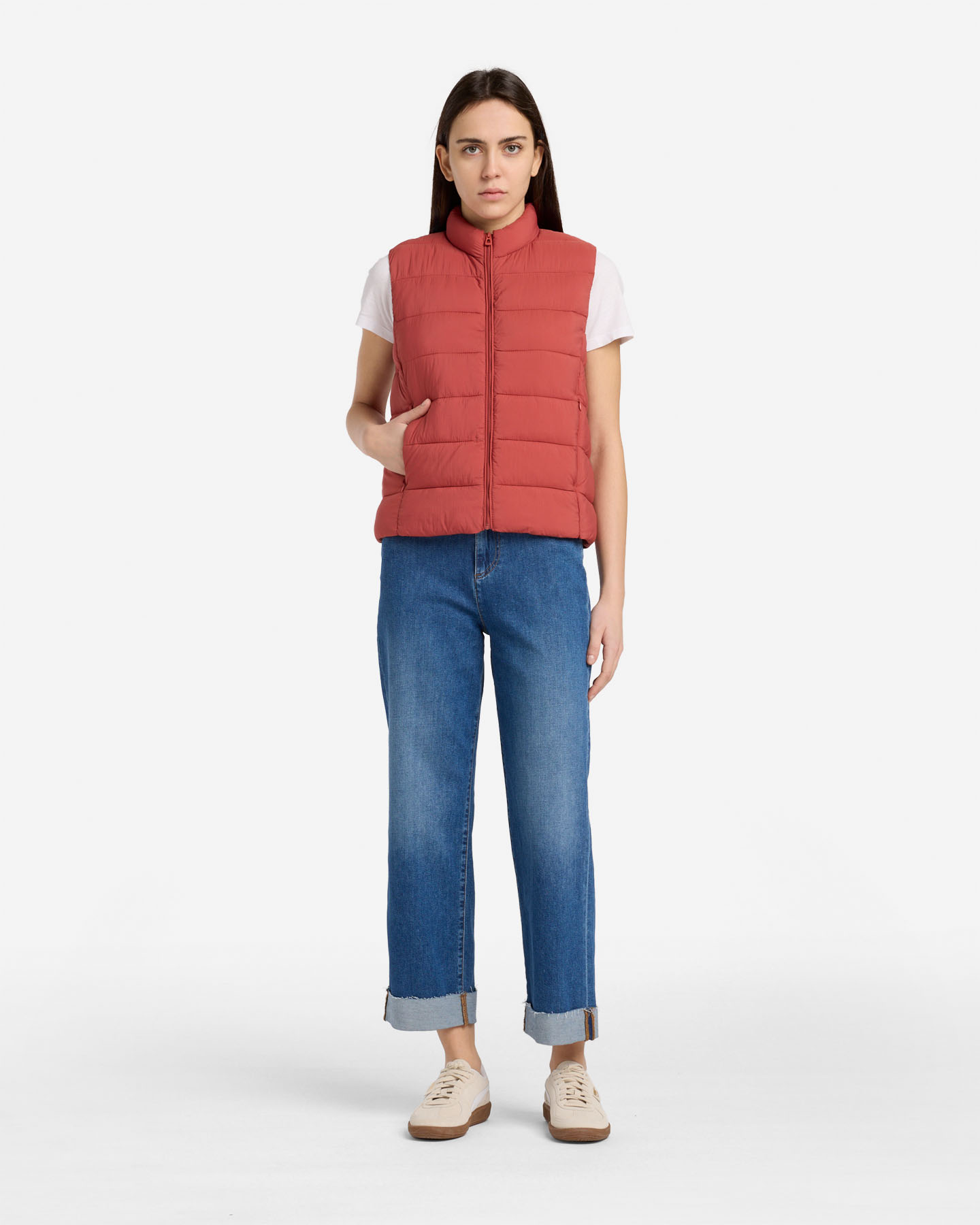 Gilet DACK'S ESSENTIAL W - Rosso - 4 | Cisalfa Sport