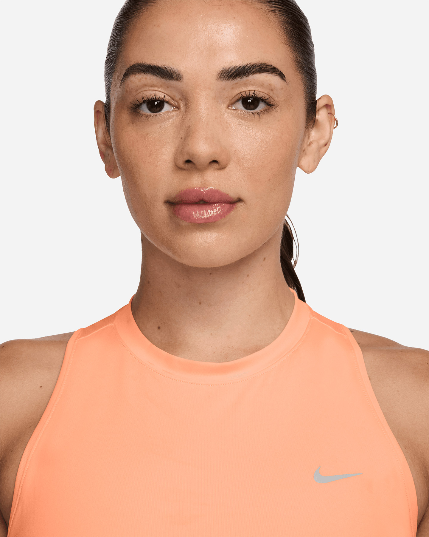 Canotta running NIKE SWIFT W - Arancione - 2 | Cisalfa Sport