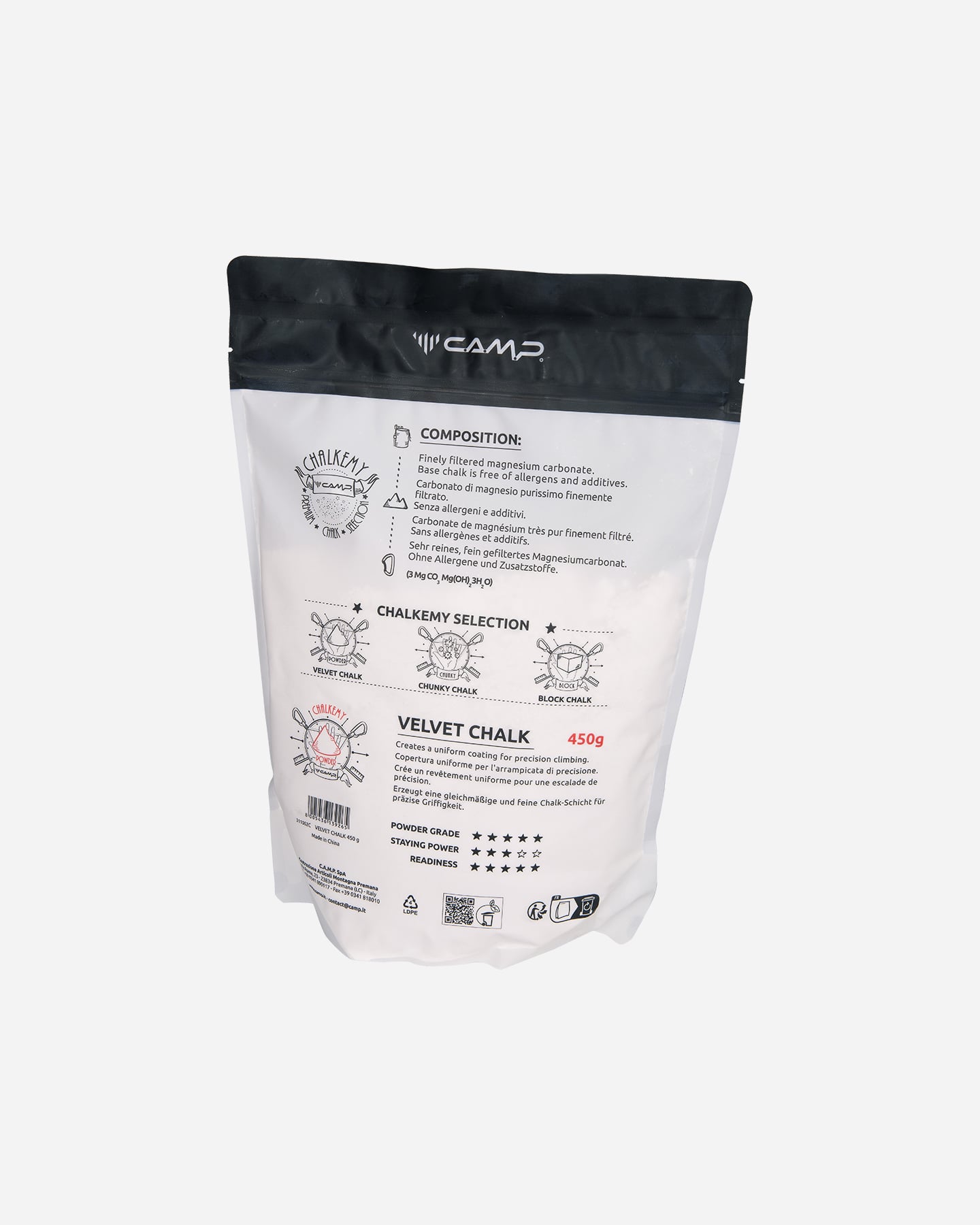 Magnesite CAMP VELVET 450gr  - Color mix - 1 | Cisalfa Sport