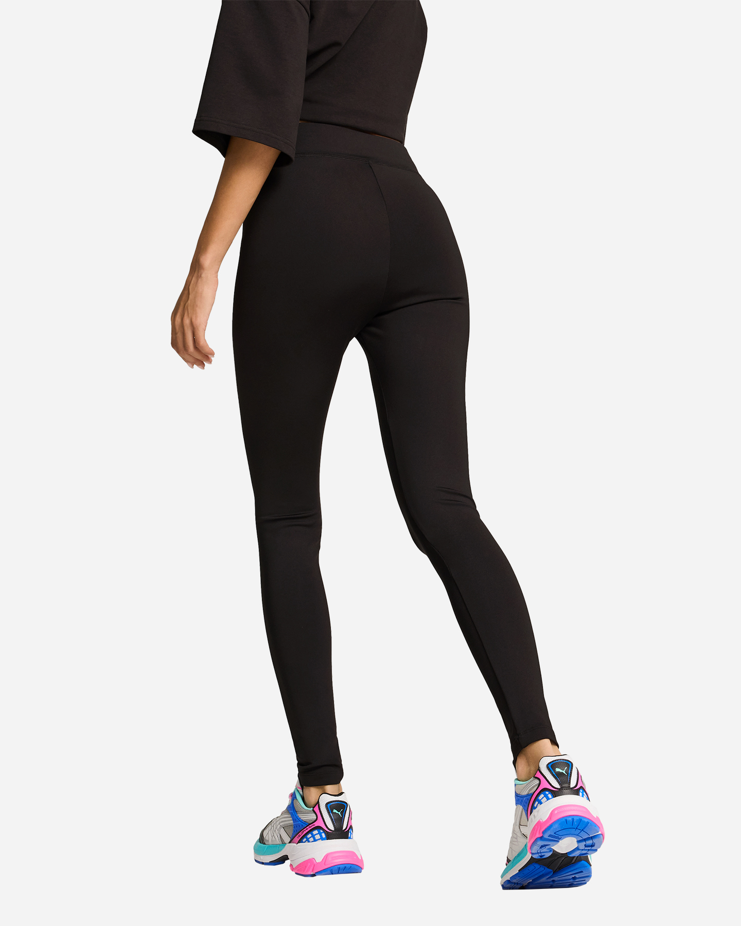Leggings PUMA SMALL LOGO CLASSICS W - Nero - 3 | Cisalfa Sport
