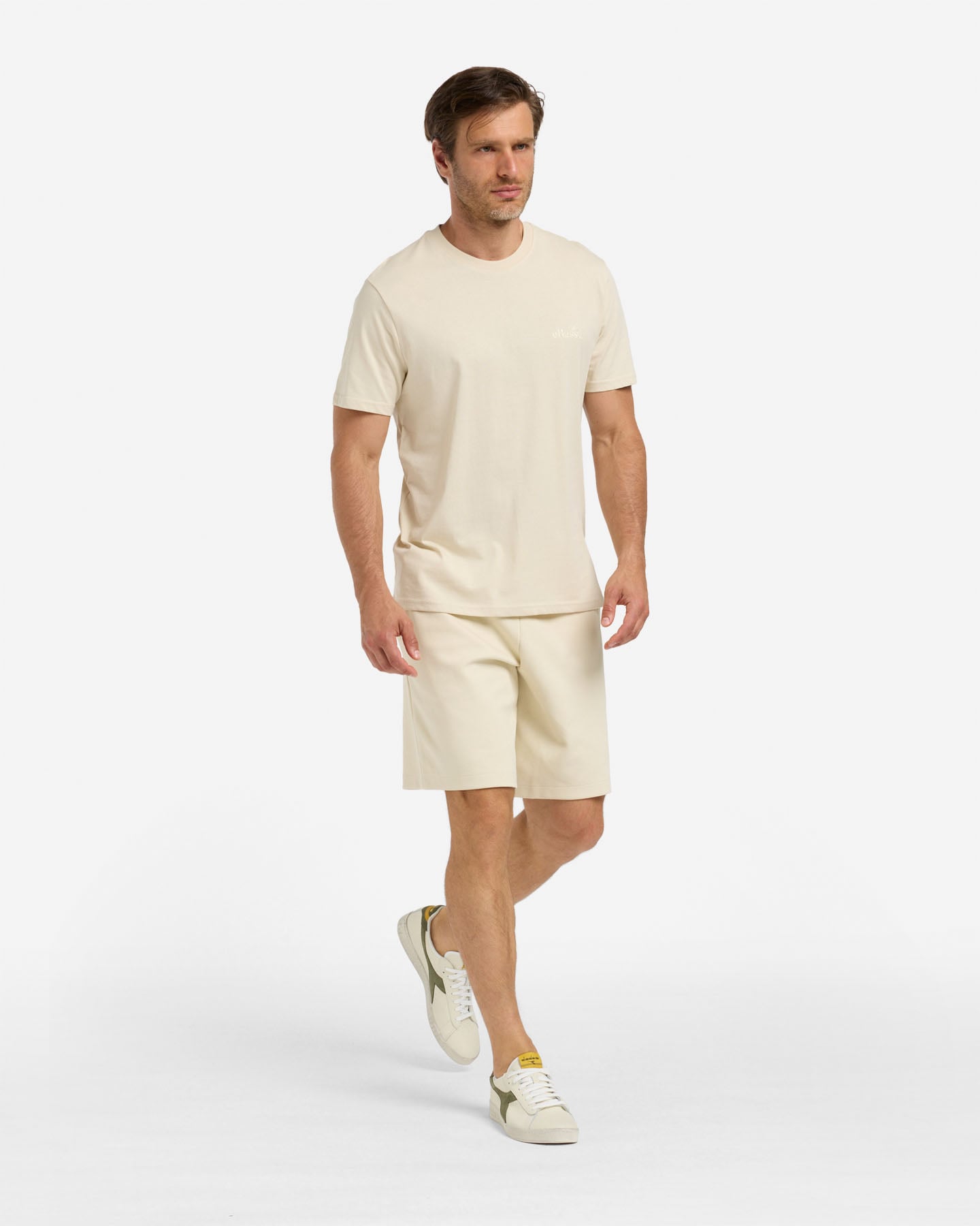 T-shirt ELLESSE SMALL LOGO M - Beige - 2 | Cisalfa Sport