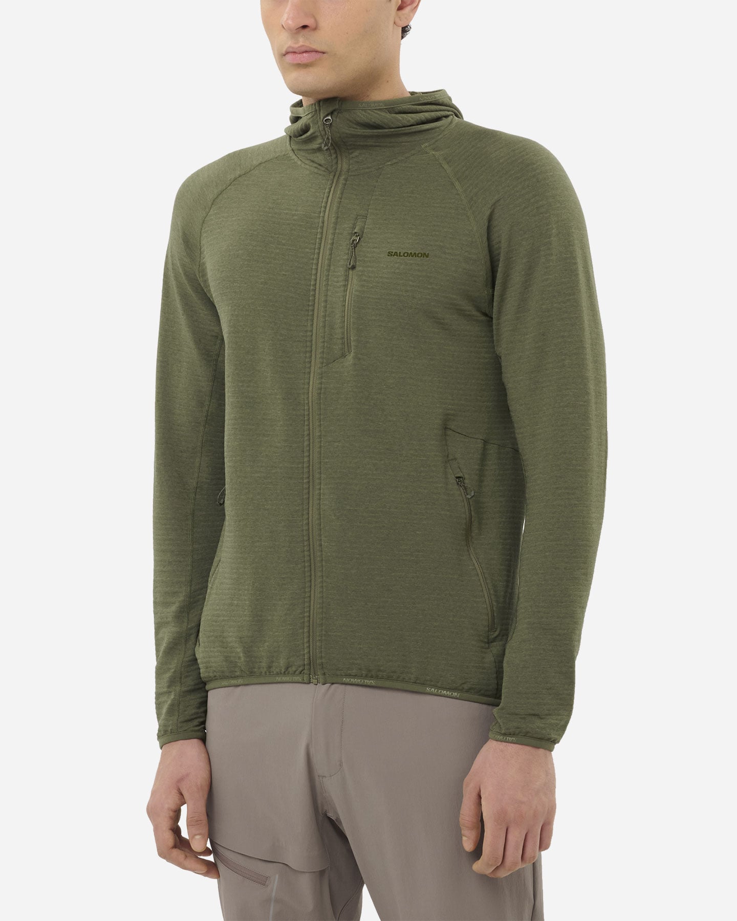 Pile SALOMON ESSENTIAL LIGHTWARM M - Verde - 1 | Cisalfa Sport