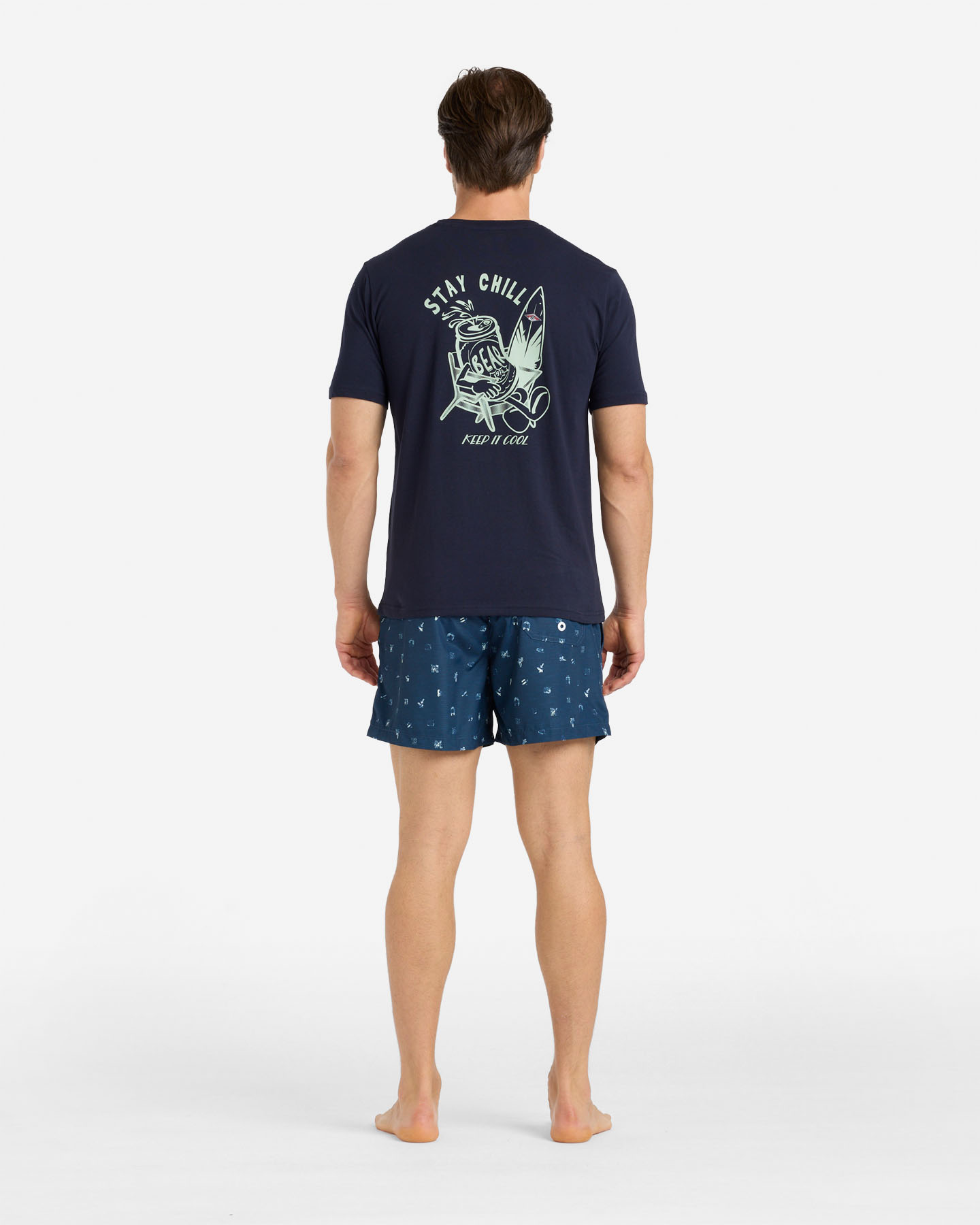 T-shirt BEAR WAVES AFTER WAVES M - Blu - 3 | Cisalfa Sport