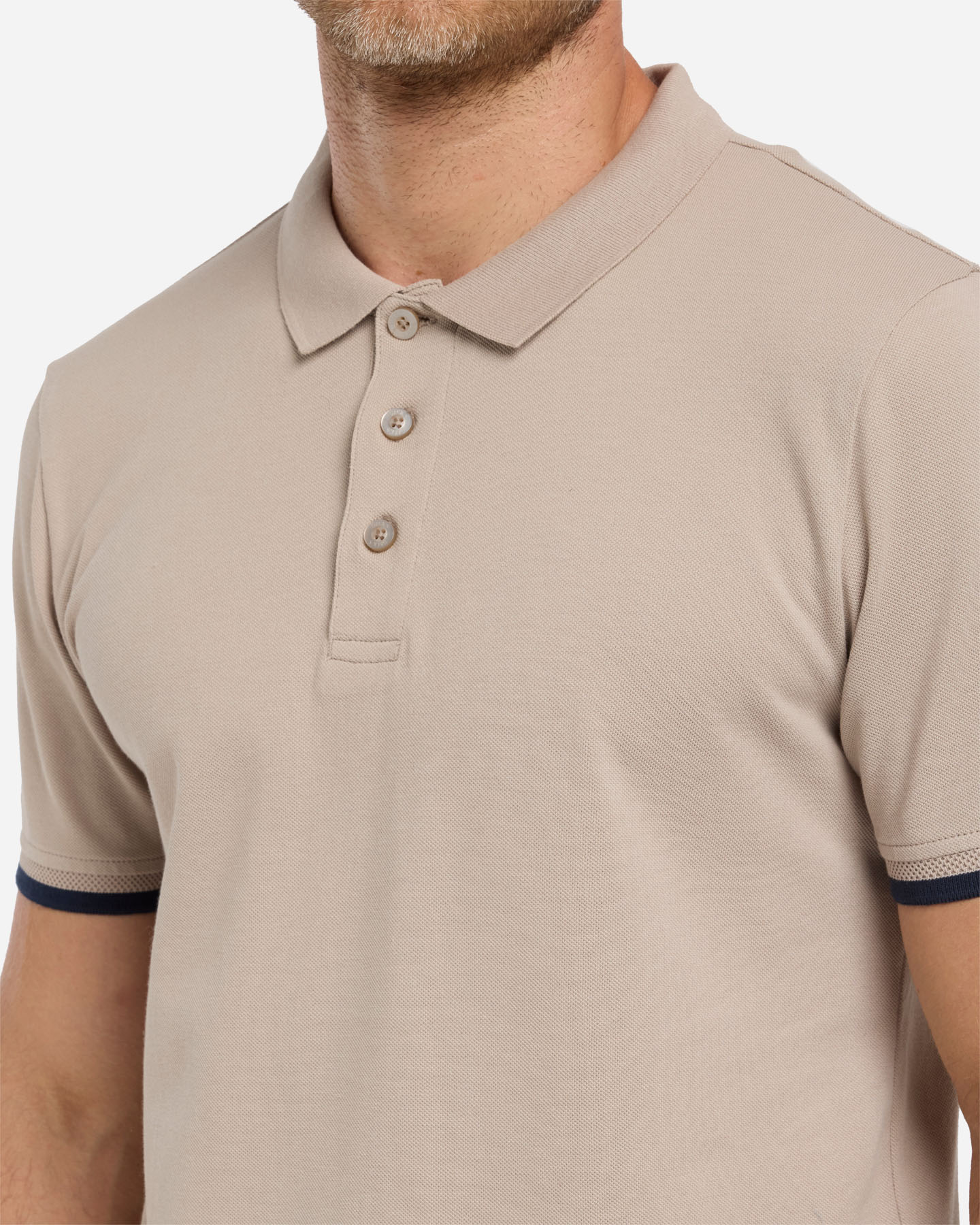 Polo DACK'S ESSENTIAL M - Beige - 5 | Cisalfa Sport