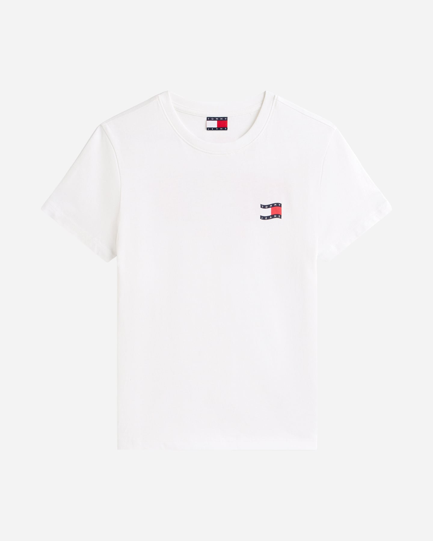 T-shirt TOMMY HILFIGER WAVY FLAG BACK W - Bianco - 1 | Cisalfa Sport