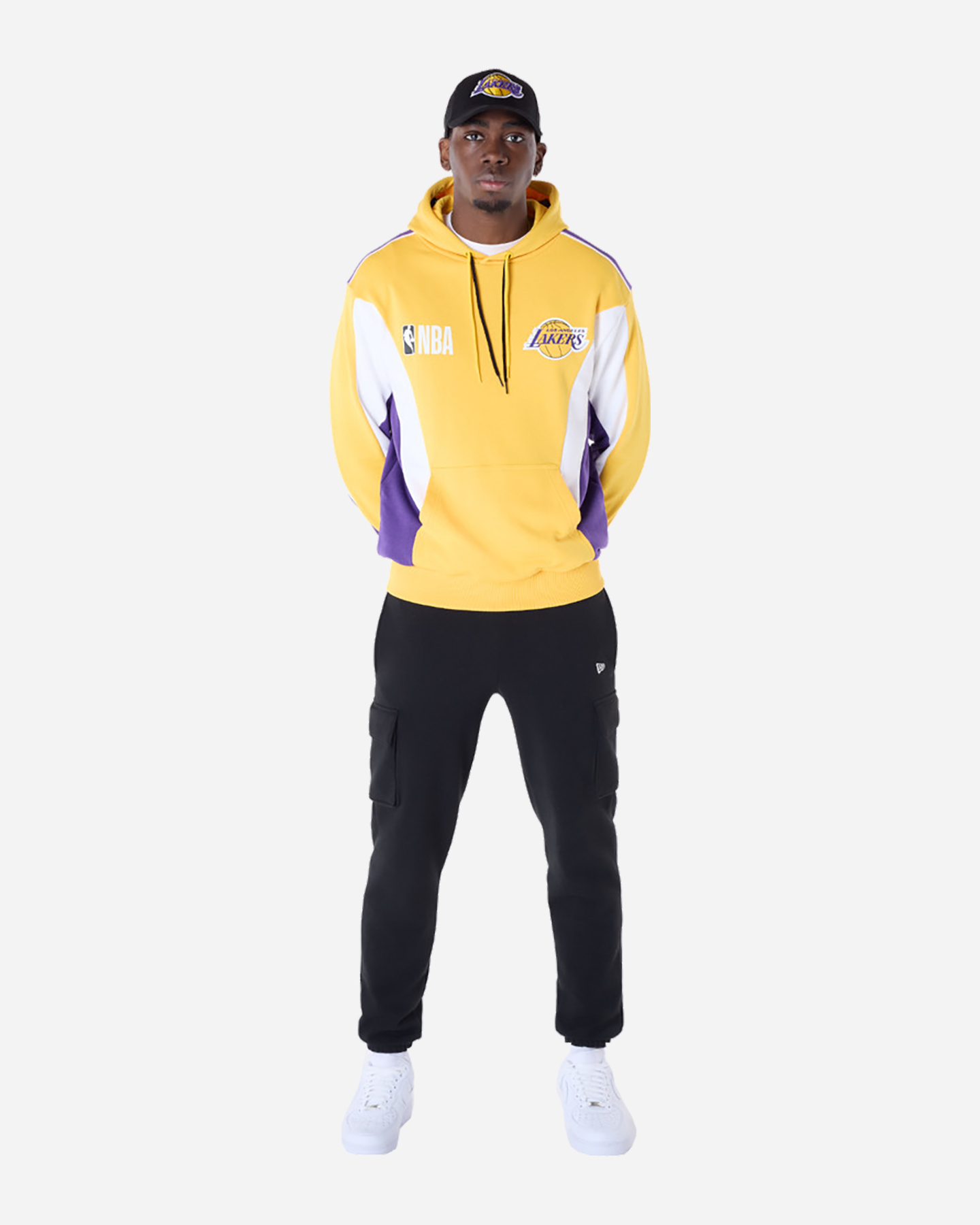 Felpa nba NEW ERA GRAPHIC OS LAKERS M - Giallo - 2 | Cisalfa Sport