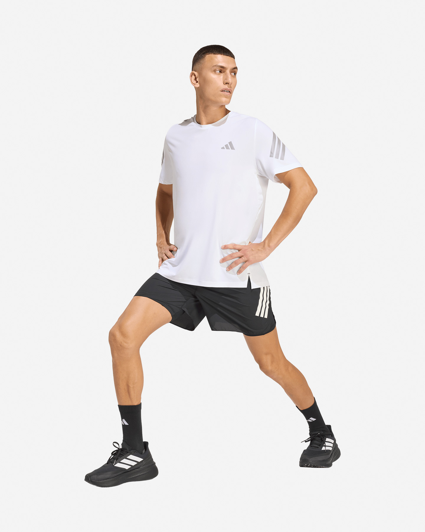 Short running ADIDAS ADI365 FORMATION 2IN1 M - Nero - 3 | Cisalfa Sport