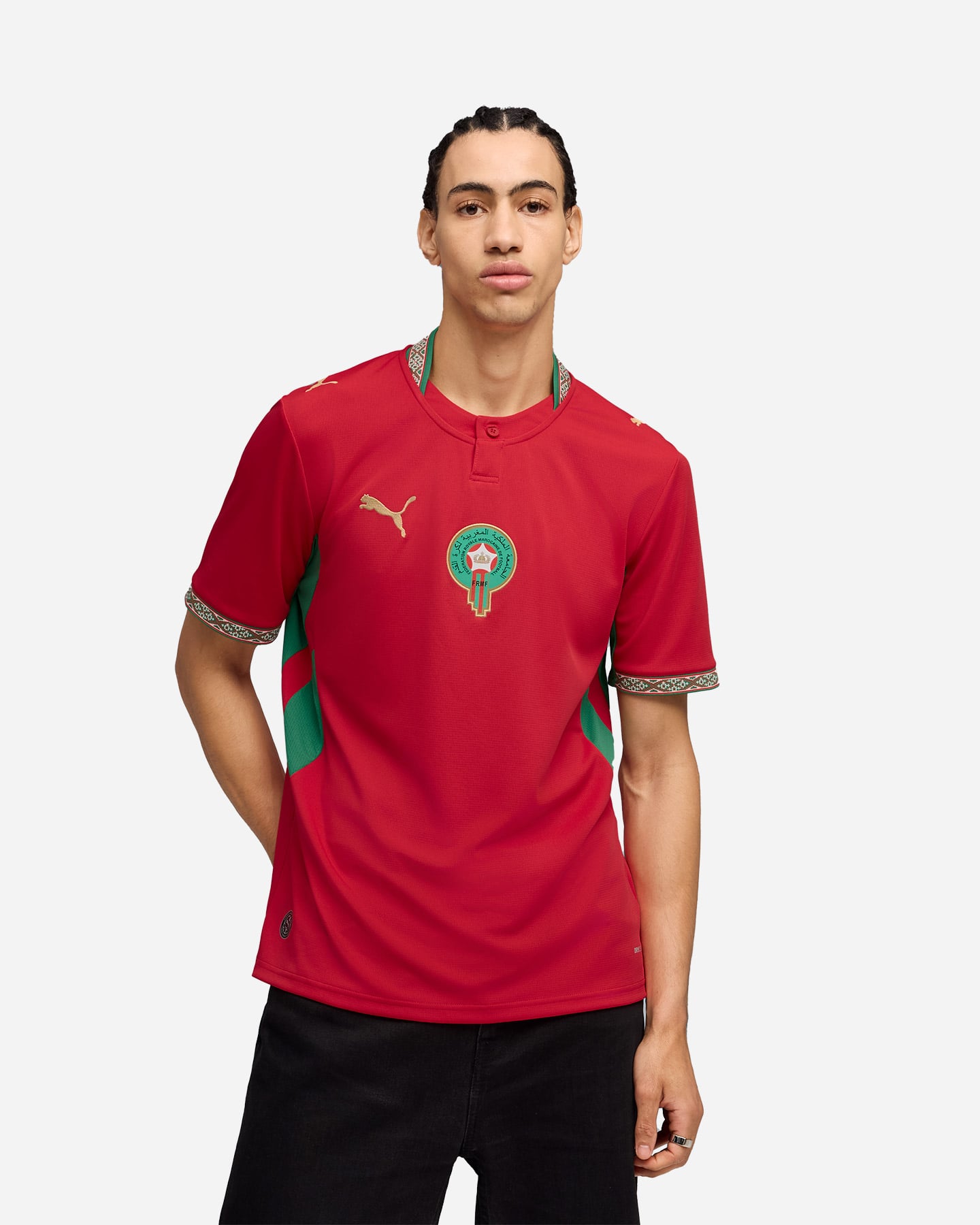 Maglia calcio ufficiale PUMA MAROCCO HOME 26 M - Color mix - 3 | Cisalfa Sport
