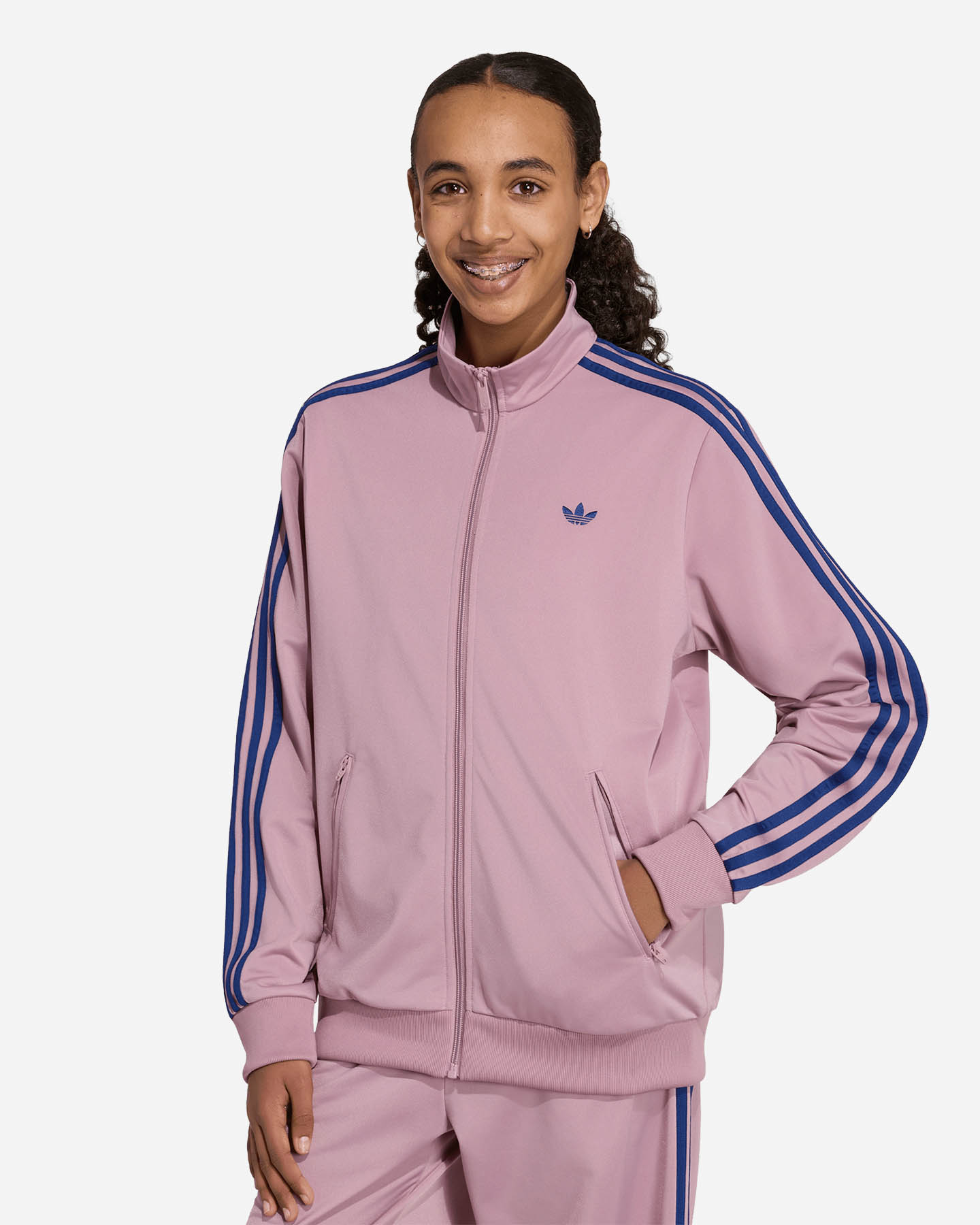 Felpa ADIDAS FIREBIRD JR - Rosa - 1 | Cisalfa Sport