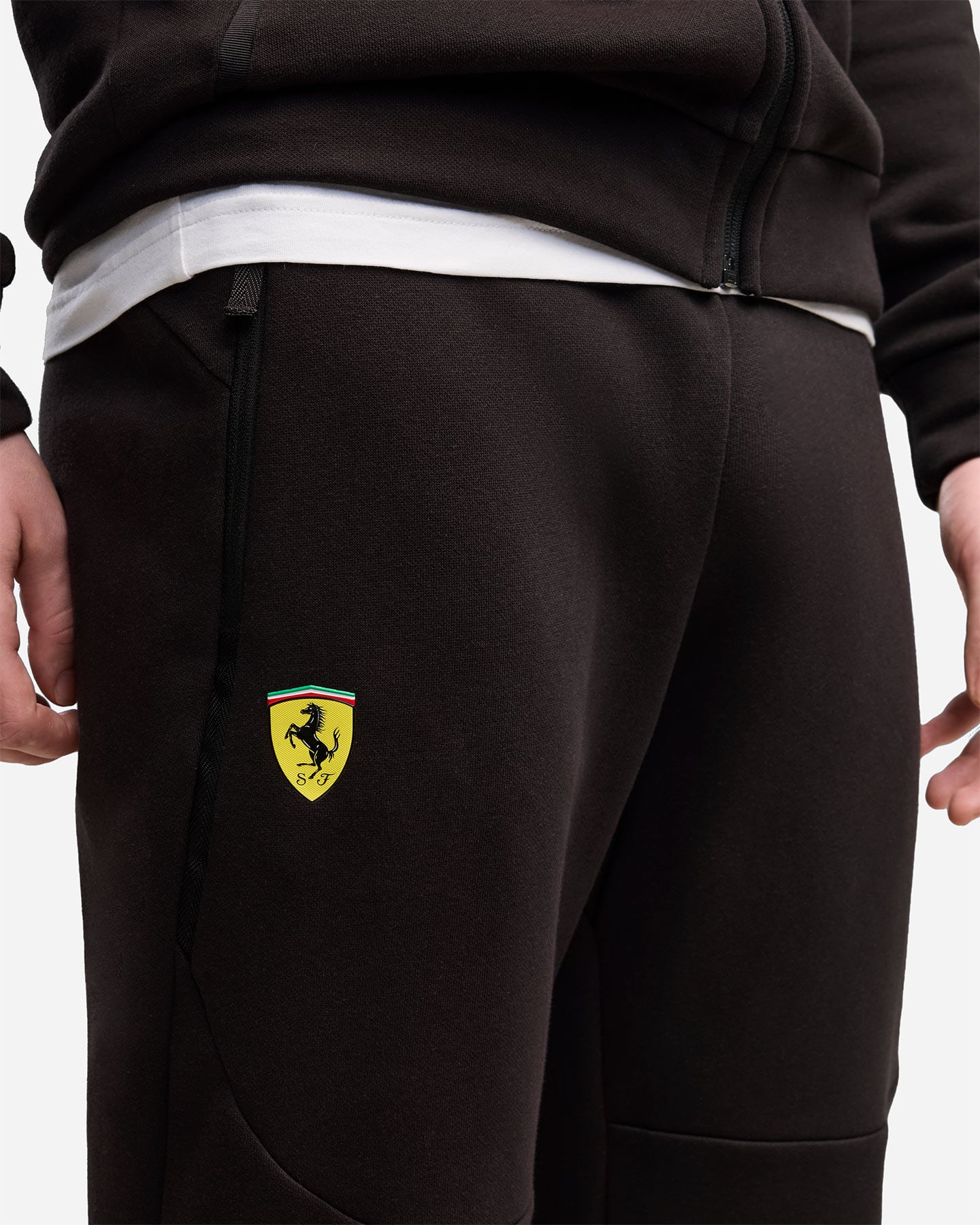 Pantalone PUMA FERRARI TECH M - Nero - 5 | Cisalfa Sport