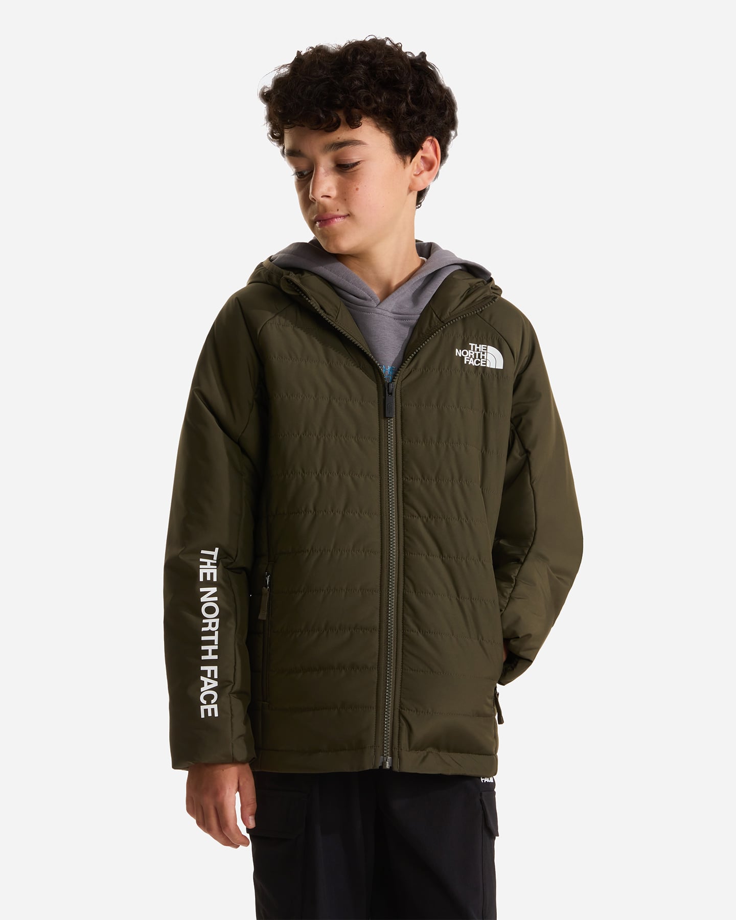 Giubbotto THE NORTH FACE NEVER STOP JR - Verde - 2 | Cisalfa Sport