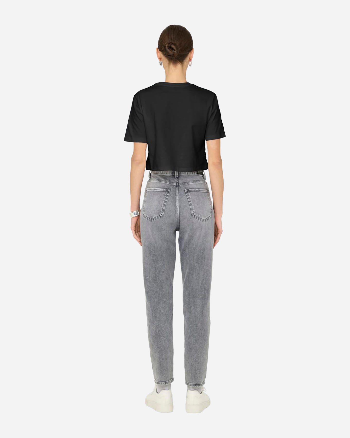 T-shirt ONLY BETSY CROP W - Nero - 3 | Cisalfa Sport