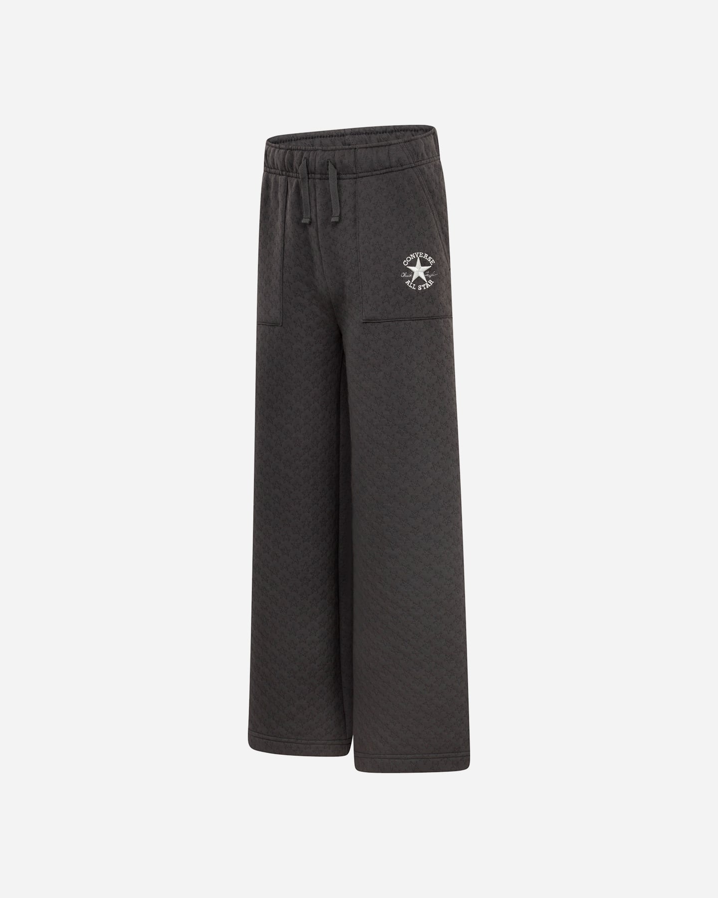 Pantalone CONVERSE WIDE MATERASSE' JR - Antracite - 1 | Cisalfa Sport
