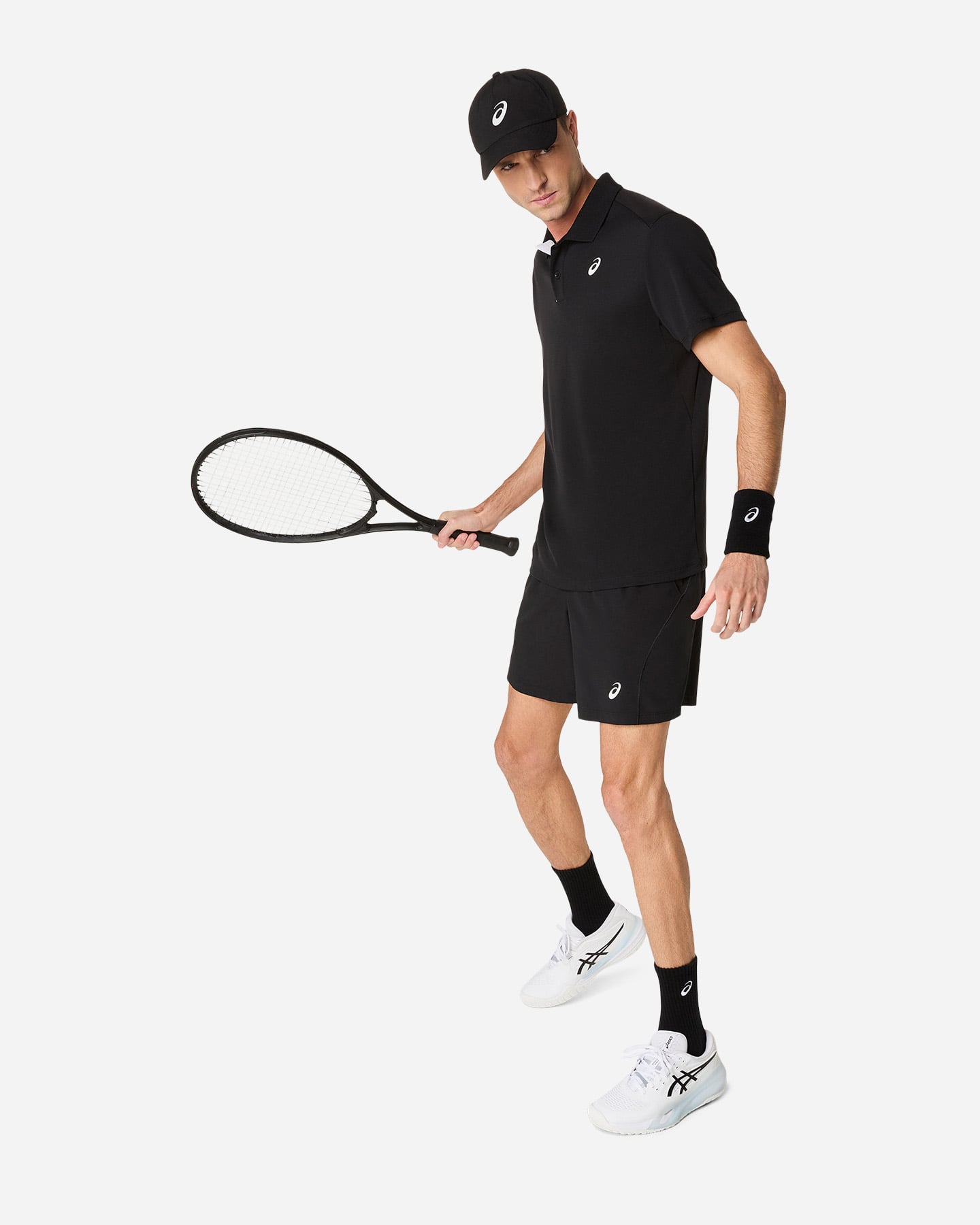 Polo tennis ASICS COURT M - Nero - 4 | Cisalfa Sport