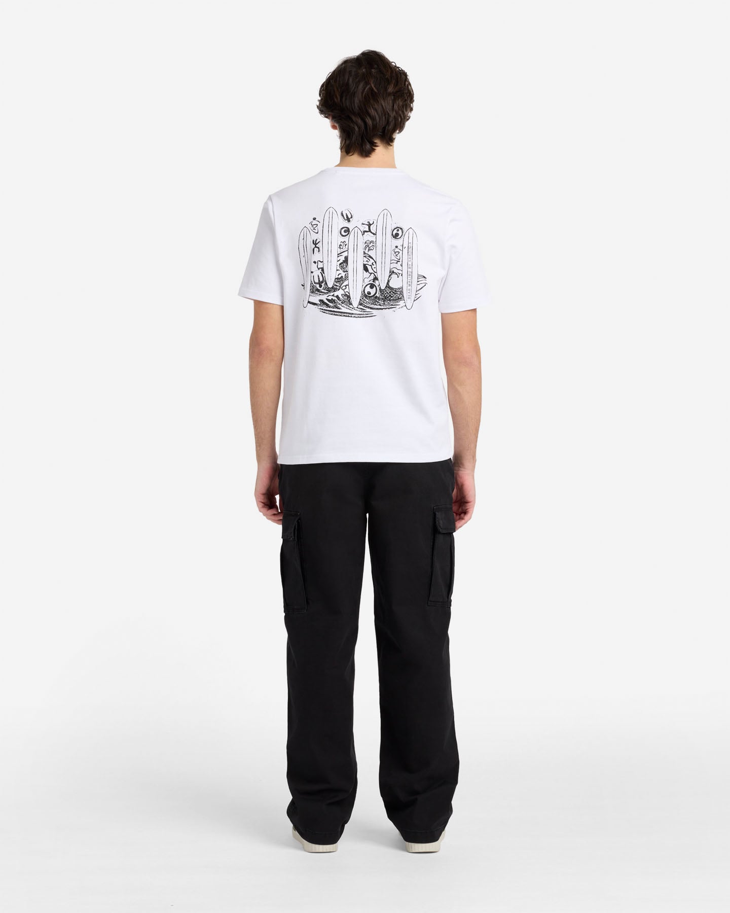 T-shirt BEAR WAVES AFTER WAVES M - Bianco - 3 | Cisalfa Sport