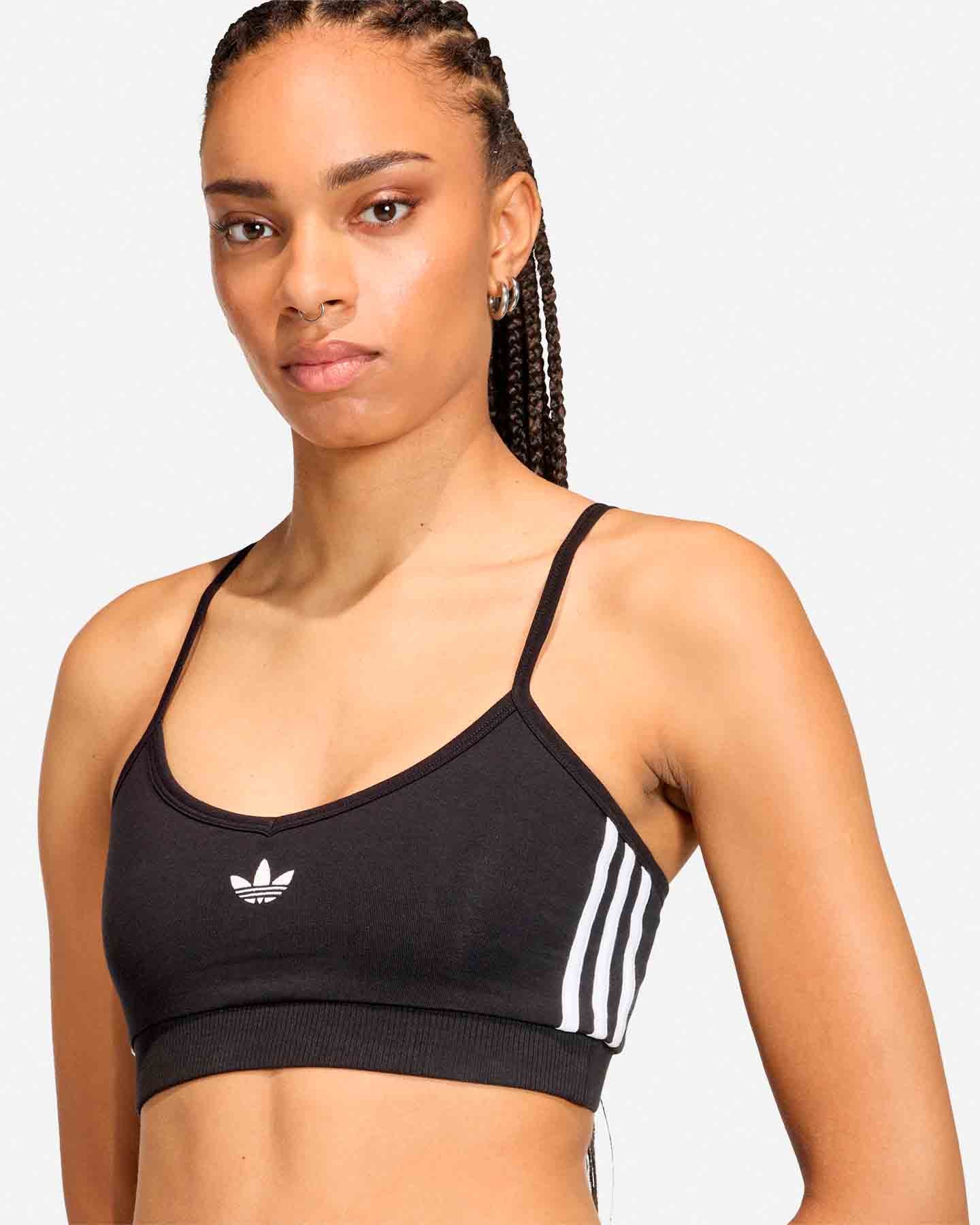 Canotta ADIDAS 3STRIPES W - Nero - 5 | Cisalfa Sport