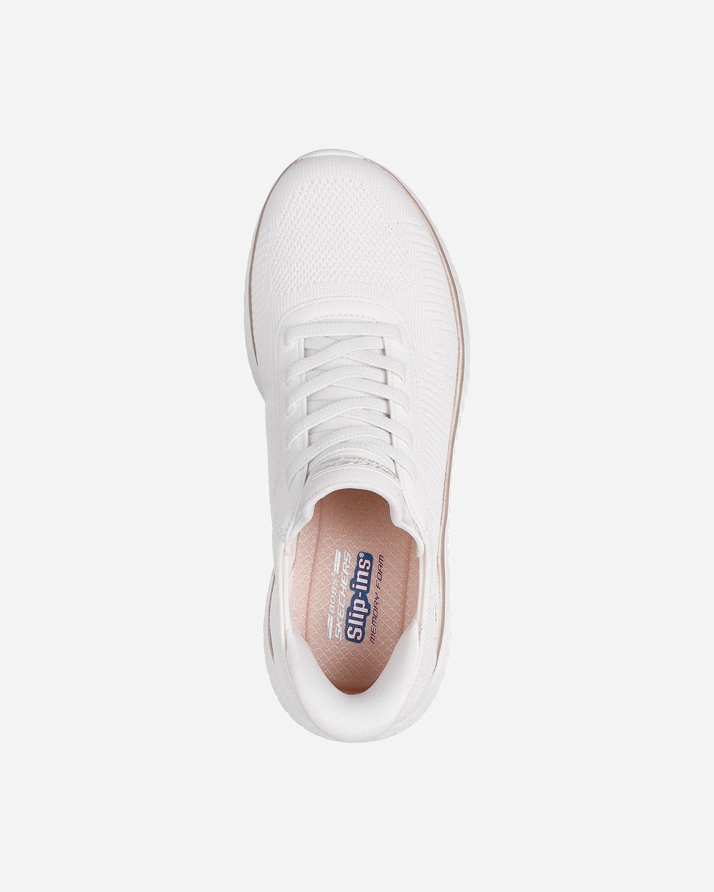 Scarpe sneakers SKECHERS BOBS SQUAD CHAOS W - Bianco - 3 | Cisalfa Sport