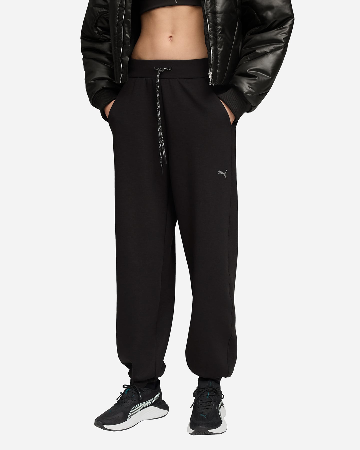 Pantalone training PUMA CLOUDSPUN W - Nero - 2 | Cisalfa Sport