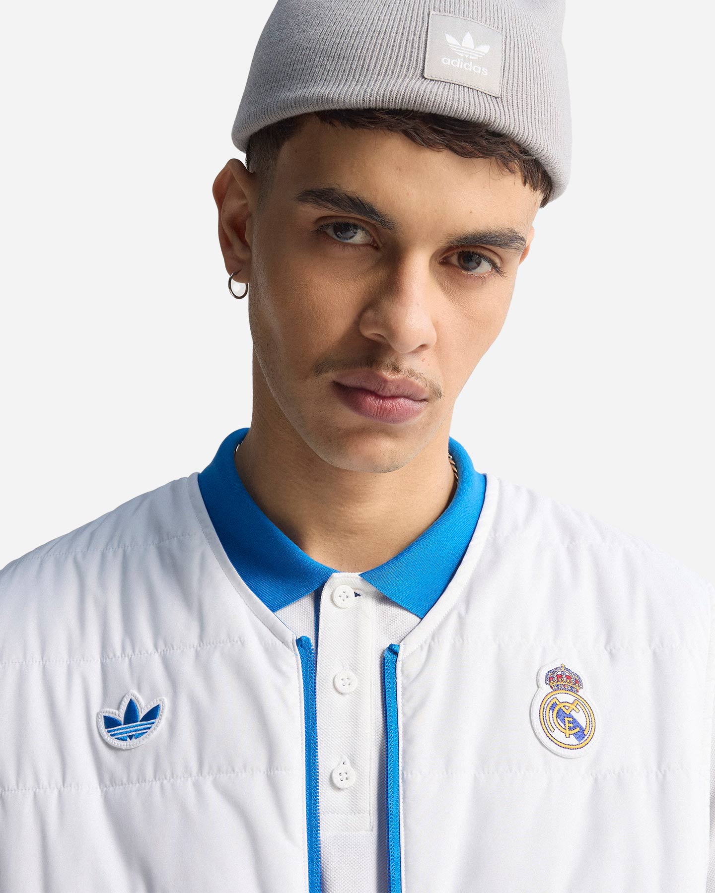 Felpa ADIDAS ORIGINALS REAL MADRID M - Azzurro - 5 | Cisalfa Sport