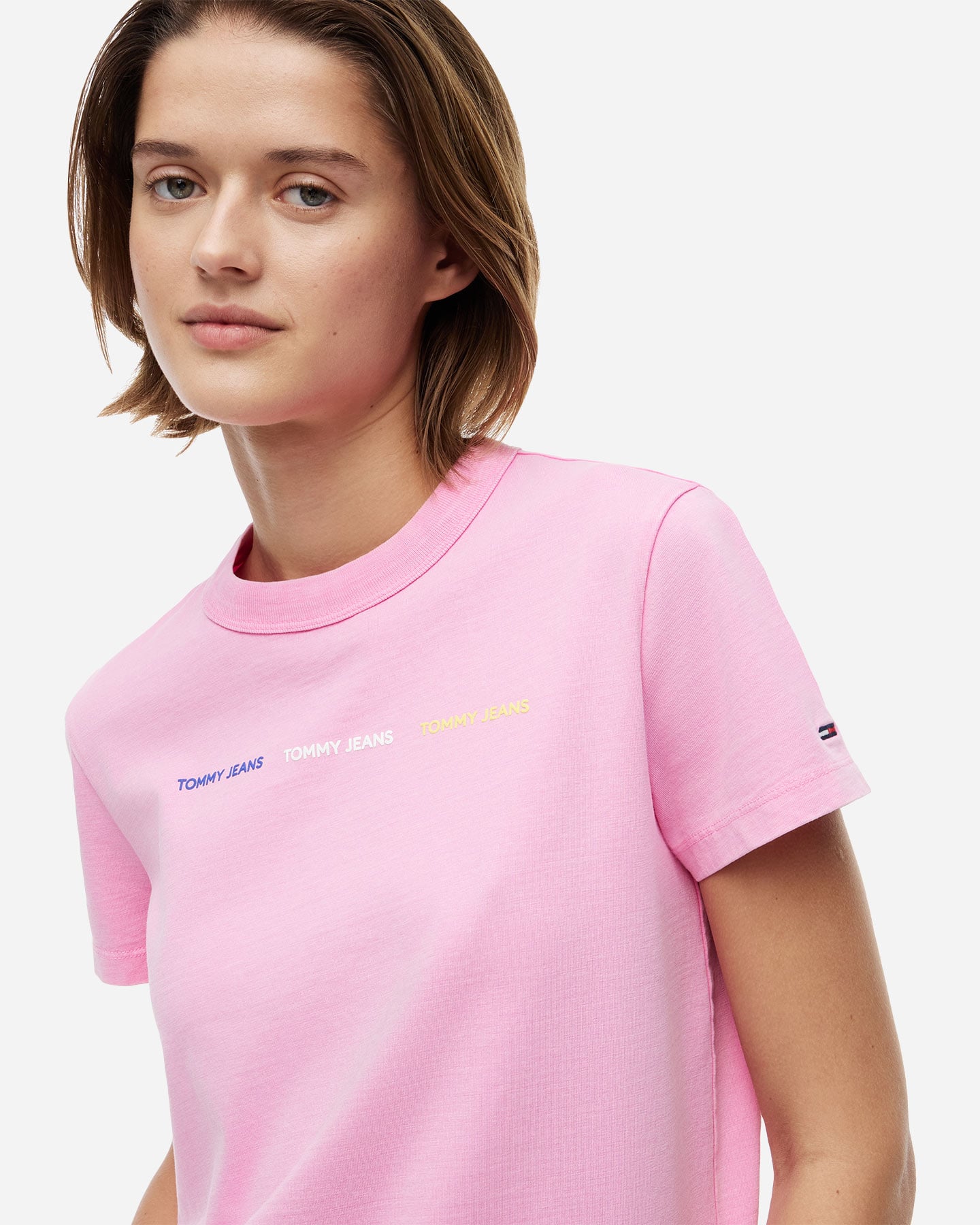 T-shirt TOMMY HILFIGER REPEAT W - Rosa - 4 | Cisalfa Sport