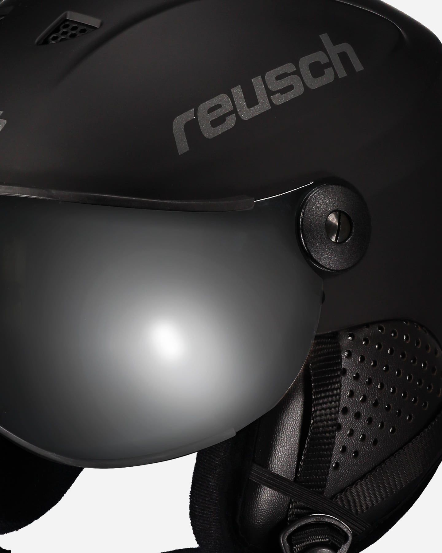 Casco sci REUSCH HAWK VISOR M - Nero - 1 | Cisalfa Sport