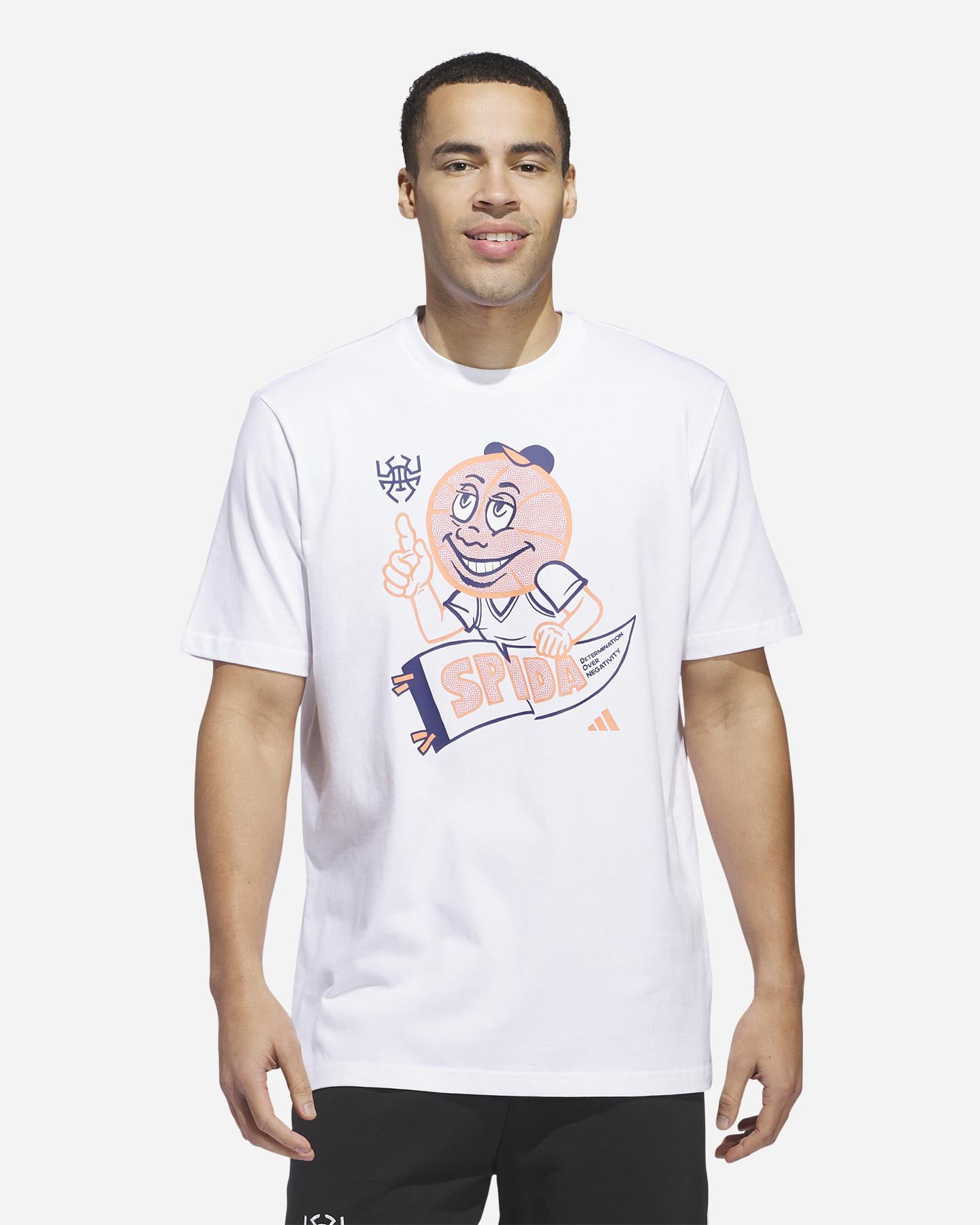 Maglia basket ADIDAS DON GFX M - Bianco - 1 | Cisalfa Sport