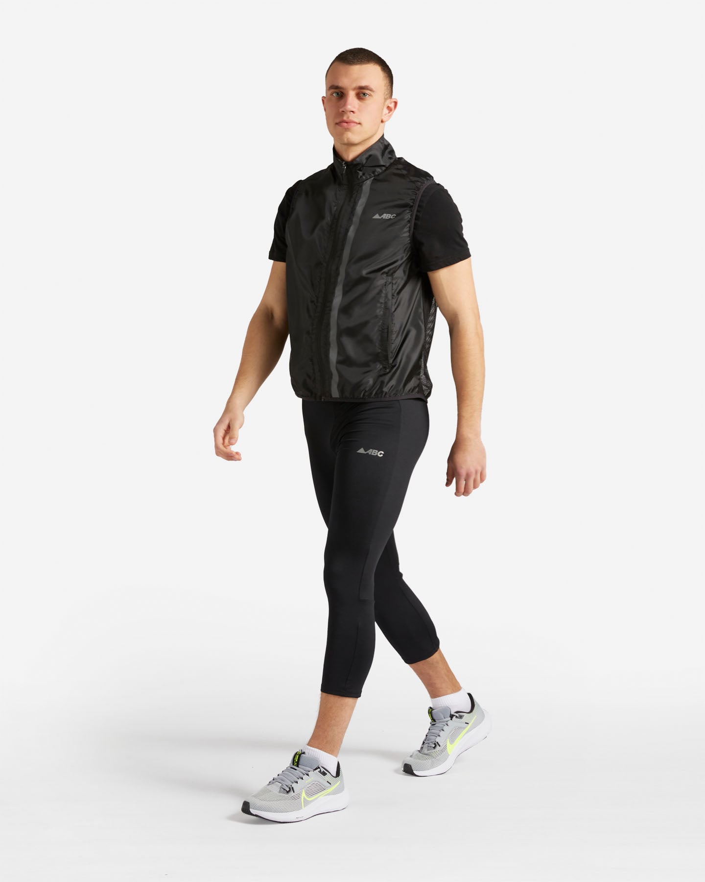 Giacca running ABC AIR M - Nero - 3 | Cisalfa Sport