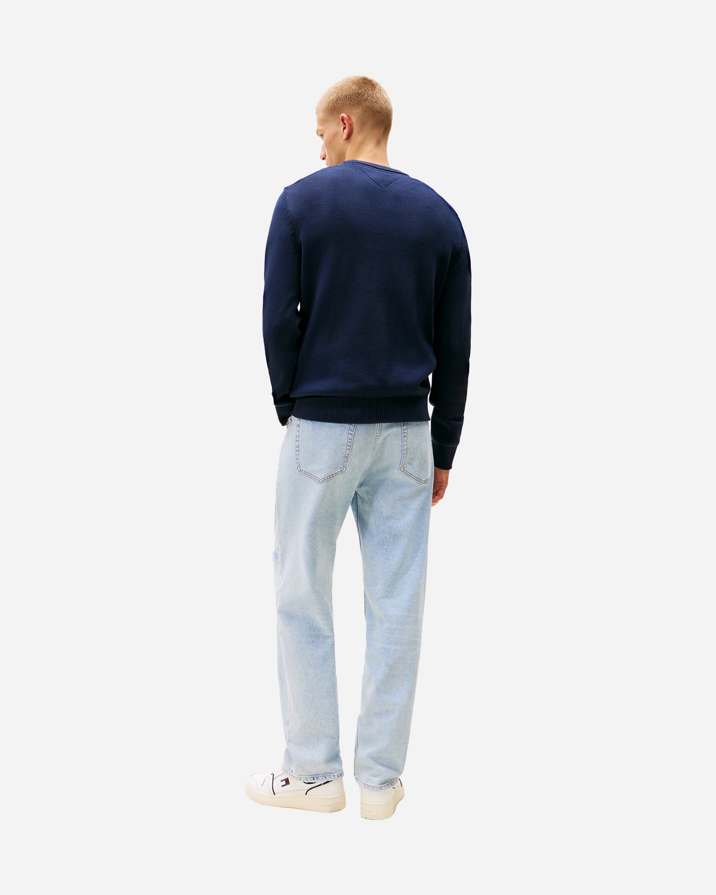 Maglione TOMMY HILFIGER ESSENTIAL M - Blu - 3 | Cisalfa Sport