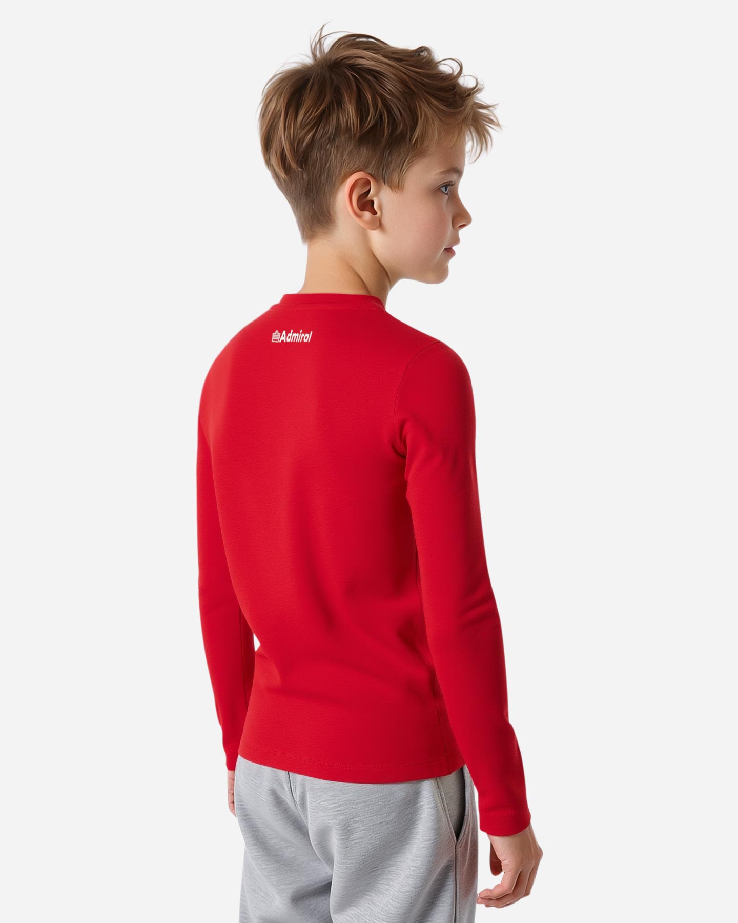 T-shirt ADMIRAL VARSITY JR - Rosso - 4 | Cisalfa Sport