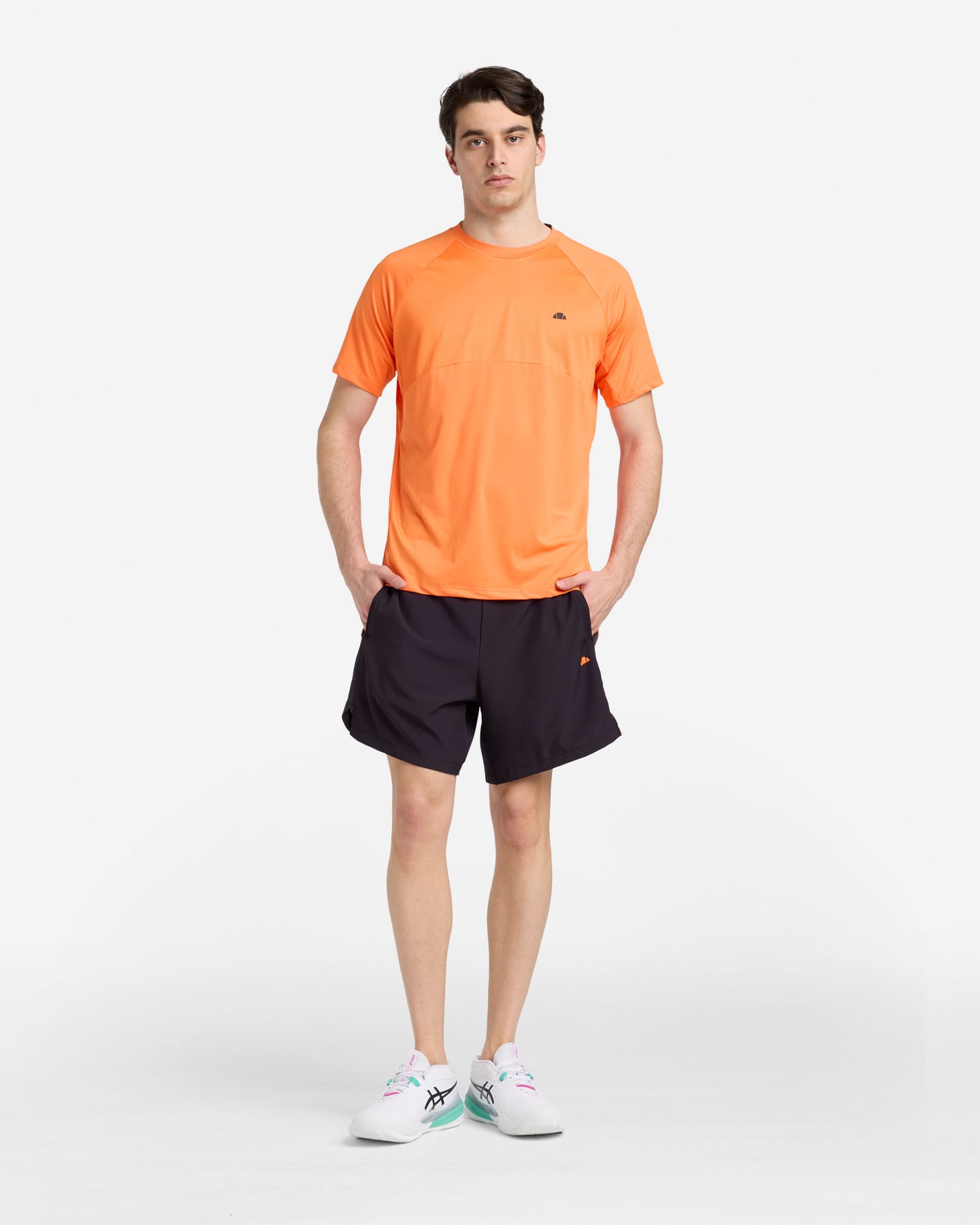 T-shirt tennis ELLESSE TENNIS MATCH M - Arancione - 4 | Cisalfa Sport
