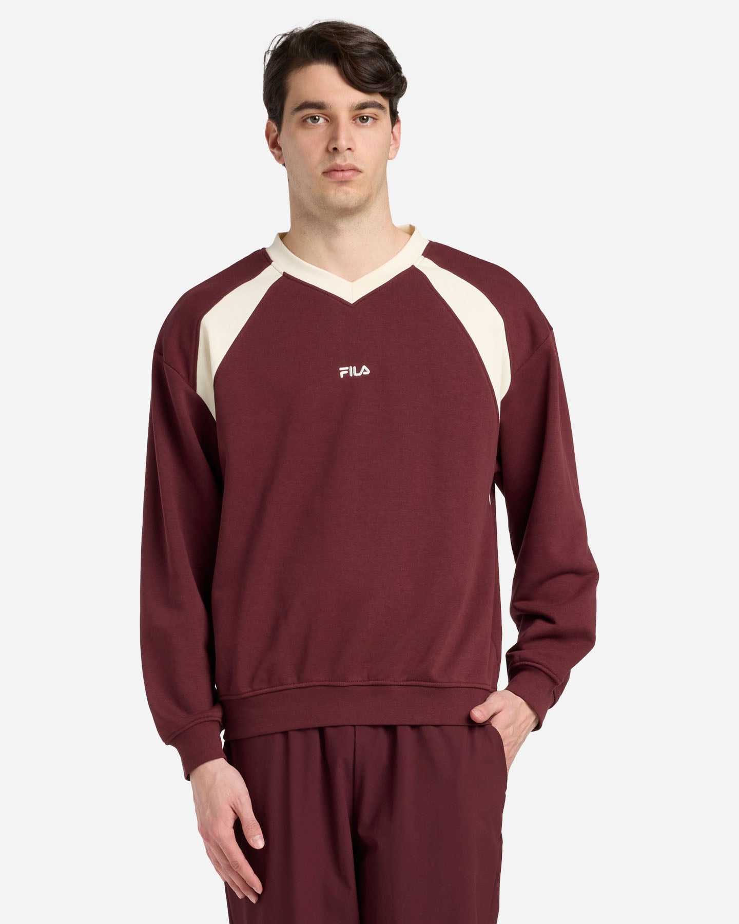 Felpa FILA ATHLETIC DYNAMISM M - Marrone - 1 | Cisalfa Sport