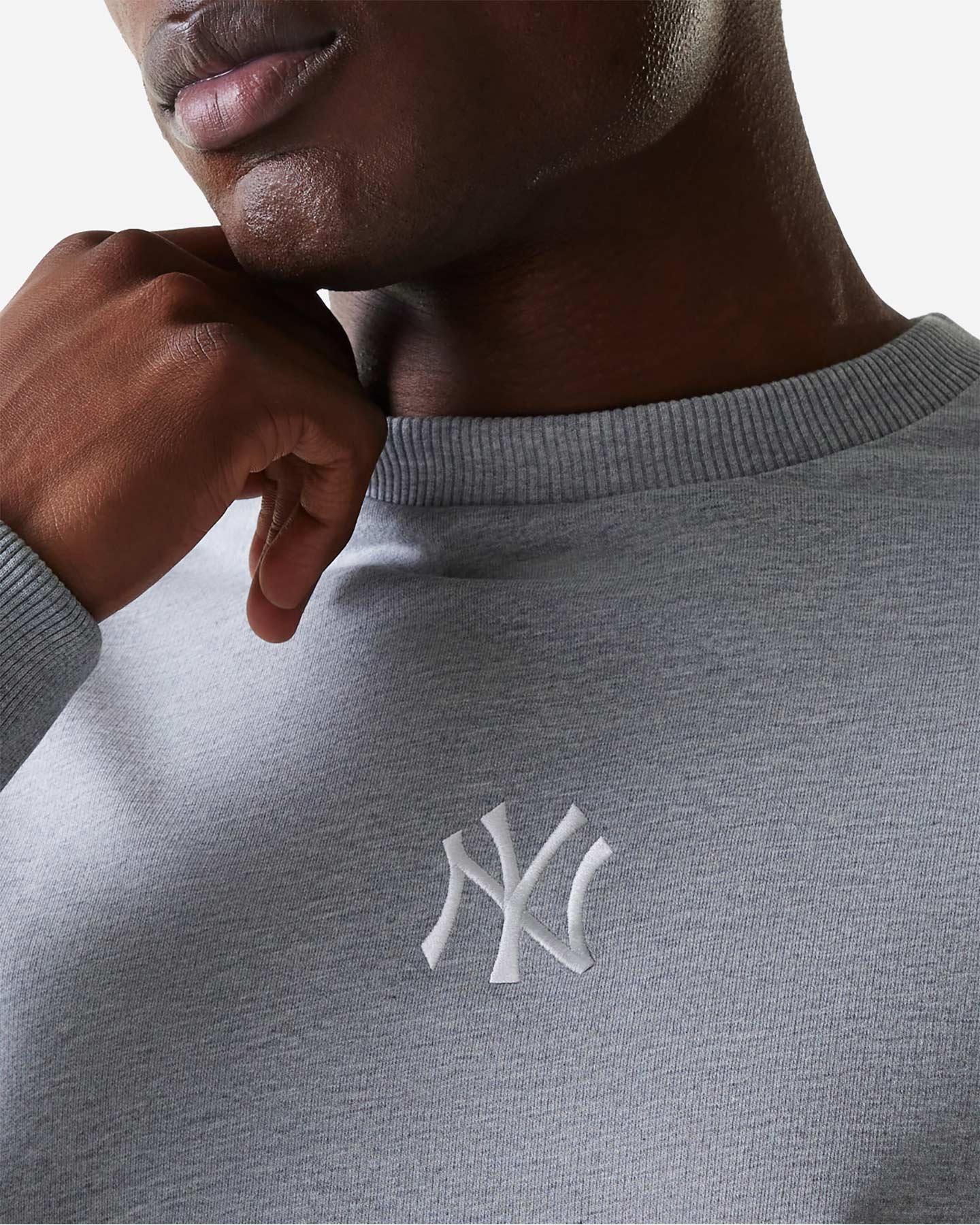 Felpa NEW ERA NEW YORK YANKEES MLB LEAGUE ESSENTIAL M - Grigio - 3 | Cisalfa Sport
