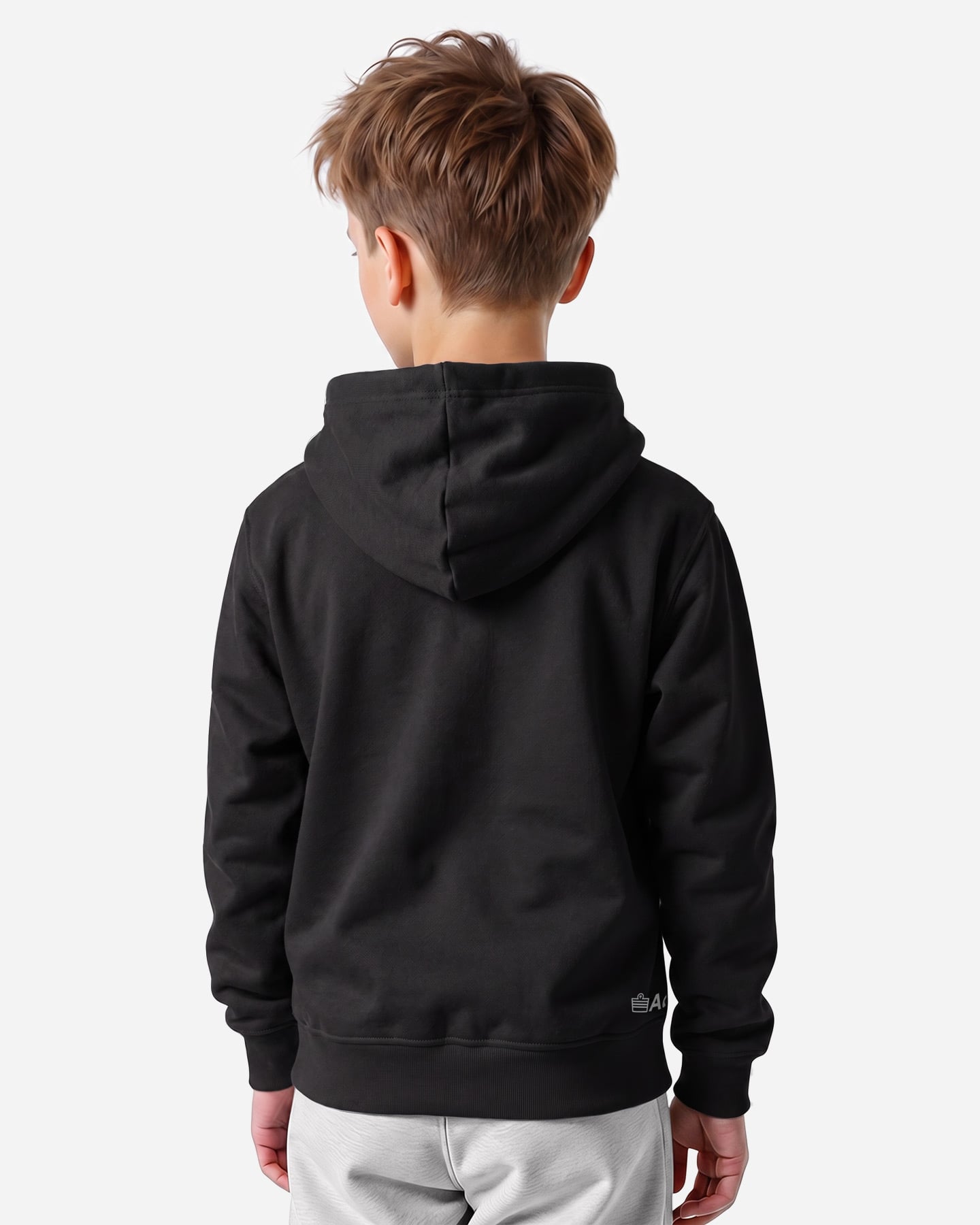 Felpa ADMIRAL BASIC FLAG JR - Nero - 3 | Cisalfa Sport