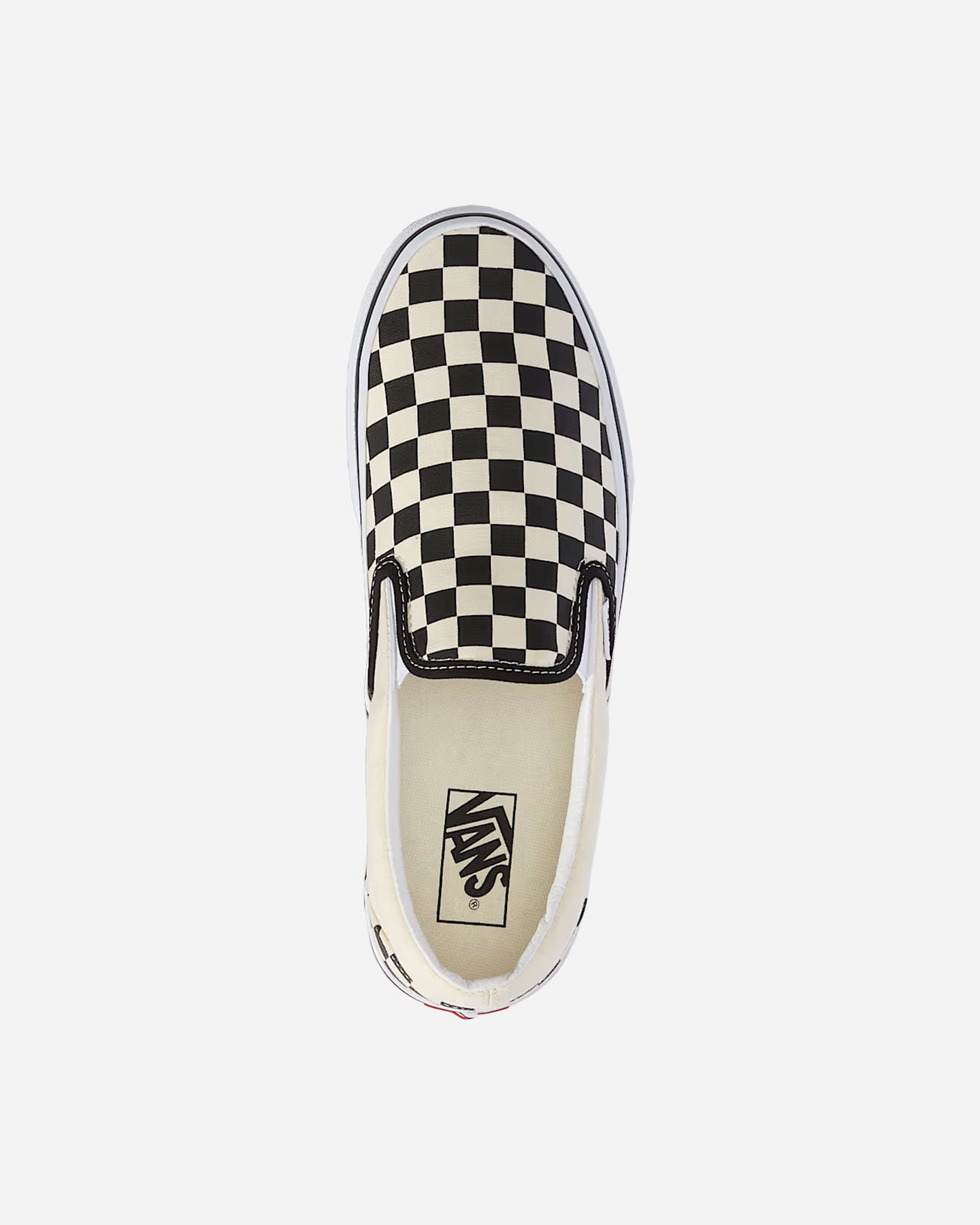 Scarpe sneakers VANS SLIP ON CHECKERBOARD M - Nero - 3 | Cisalfa Sport