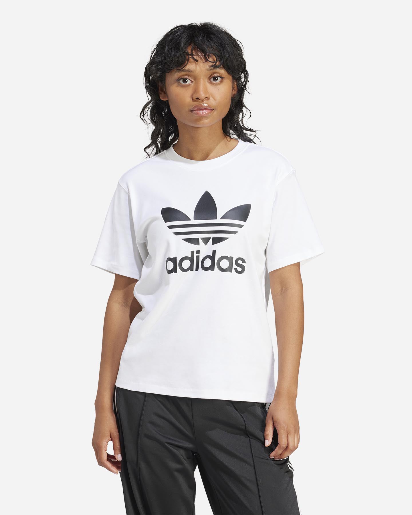 T-shirt ADIDAS ORIGINAL TREFOIL W - Bianco - 1 | Cisalfa Sport