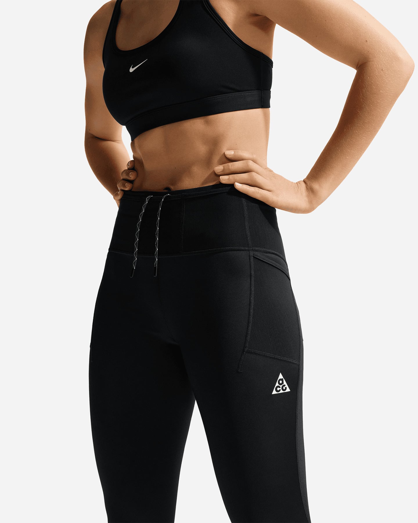 Fuseaux running NIKE ACG TRAIL DRI FIT 7/8 W - Nero - 3 | Cisalfa Sport
