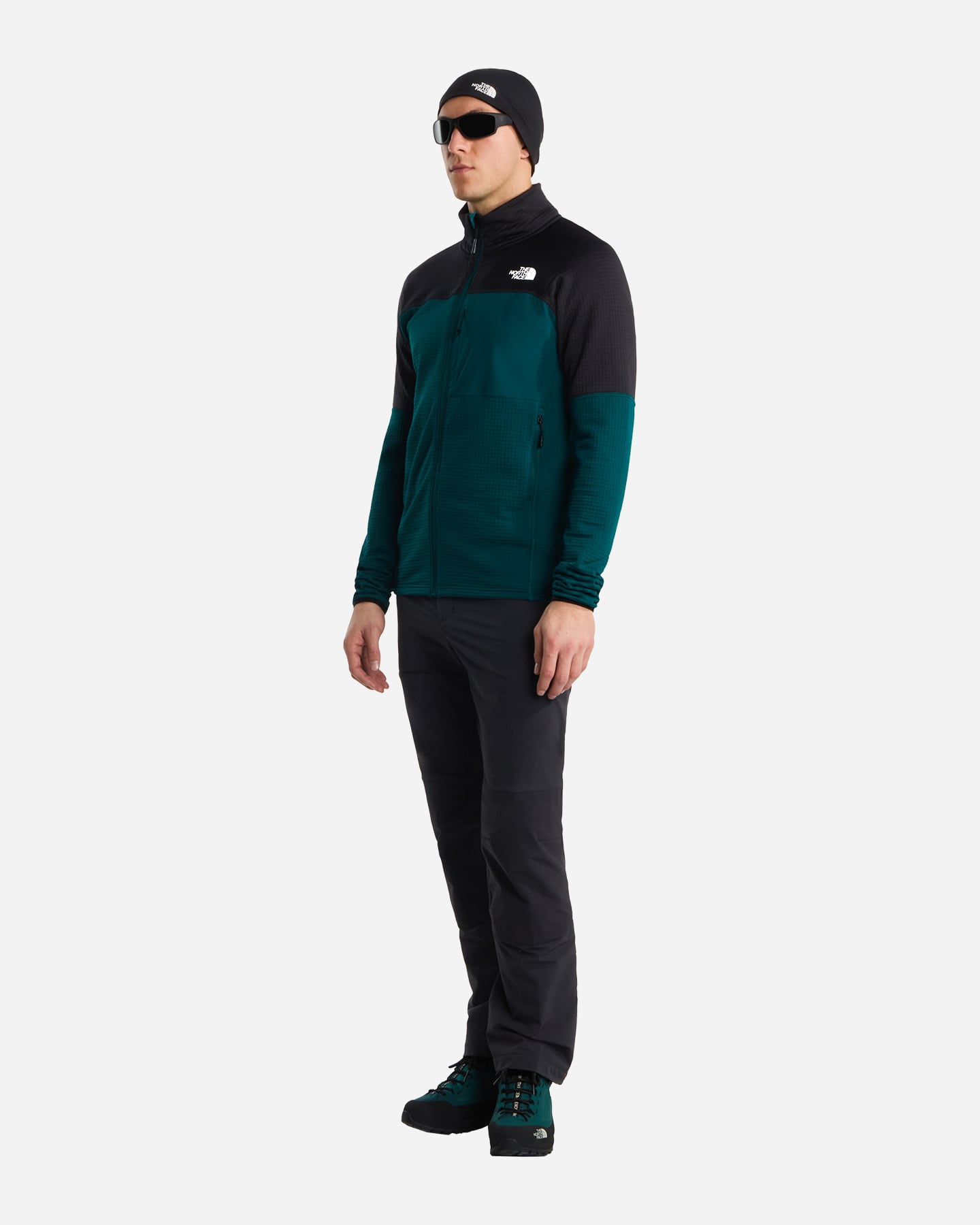 Pile THE NORTH FACE POWERGRID STORMGAP M - Verde - 5 | Cisalfa Sport