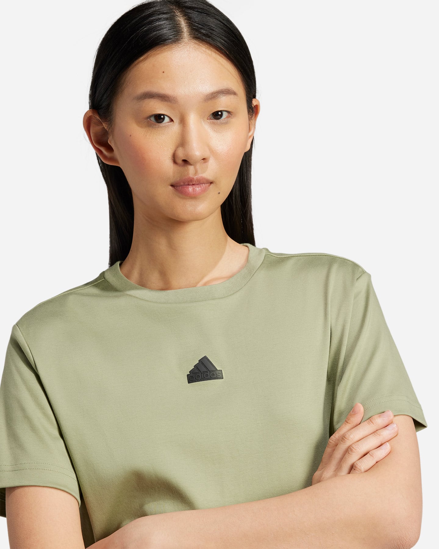 T-shirt ADIDAS BRAND LOVE W - Verde - 4 | Cisalfa Sport