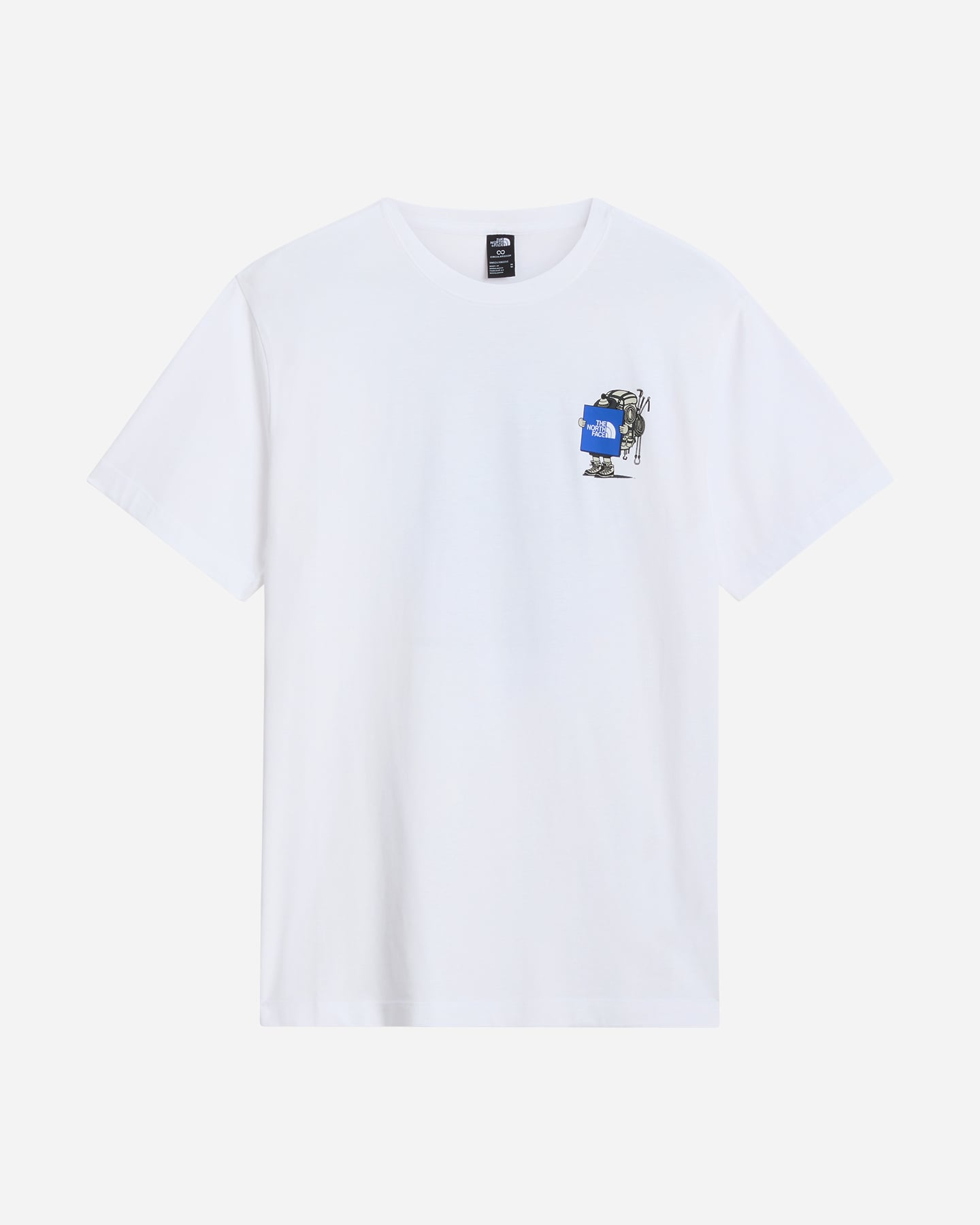 T-shirt THE NORTH FACE GEAR UP GET OUT M - Bianco - 1 | Cisalfa Sport