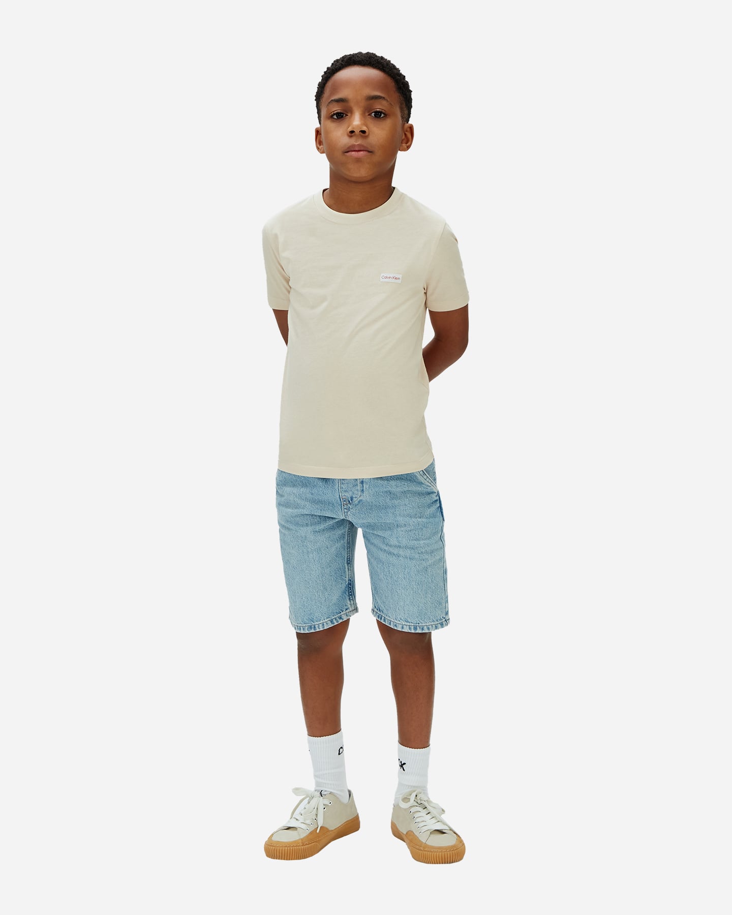 Bermuda CALVIN KLEIN JEANS SKATER JR - Denim - 1 | Cisalfa Sport