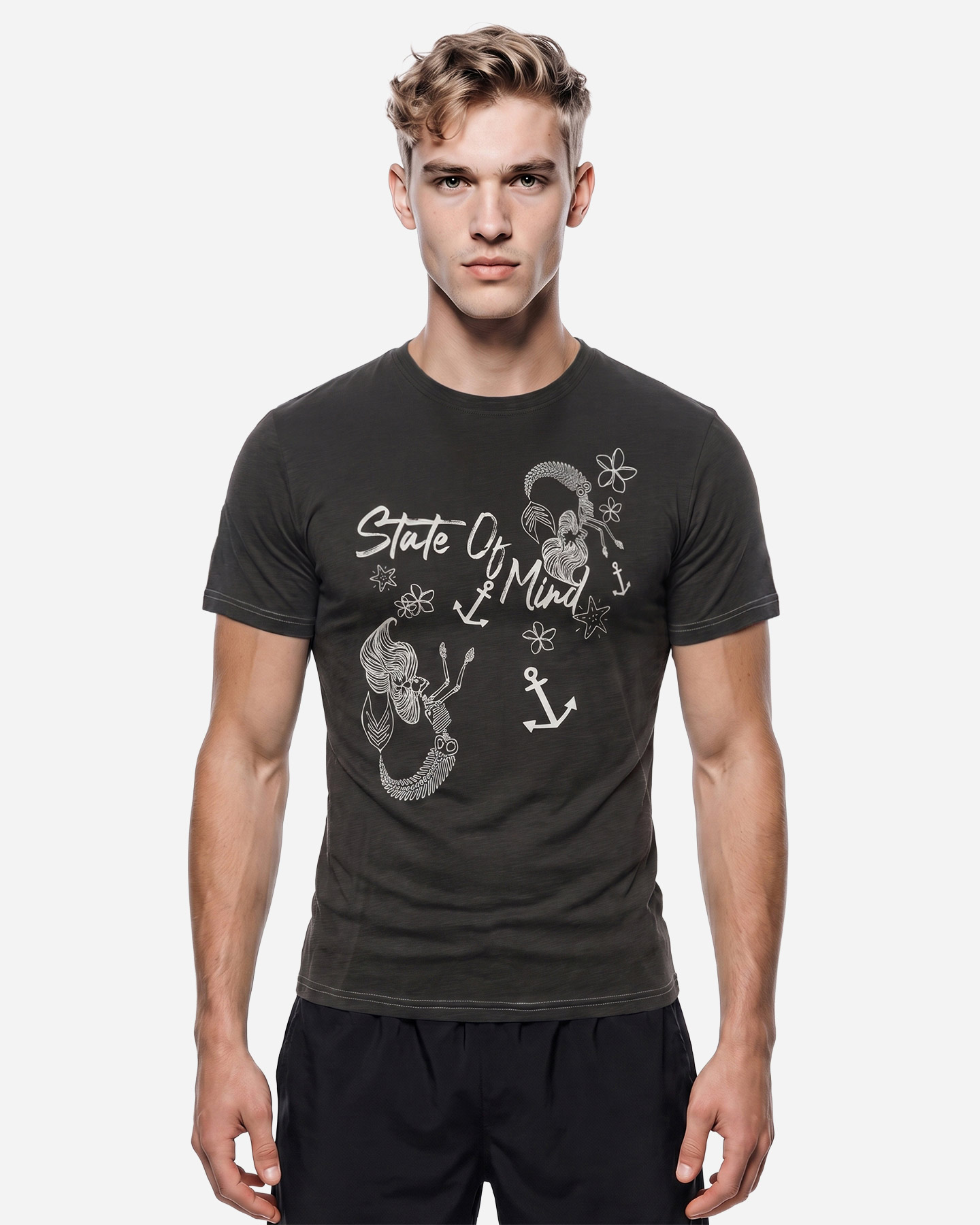 T-shirt MISTRAL ICONIC WAVE M - Grigio - 2 | Cisalfa Sport