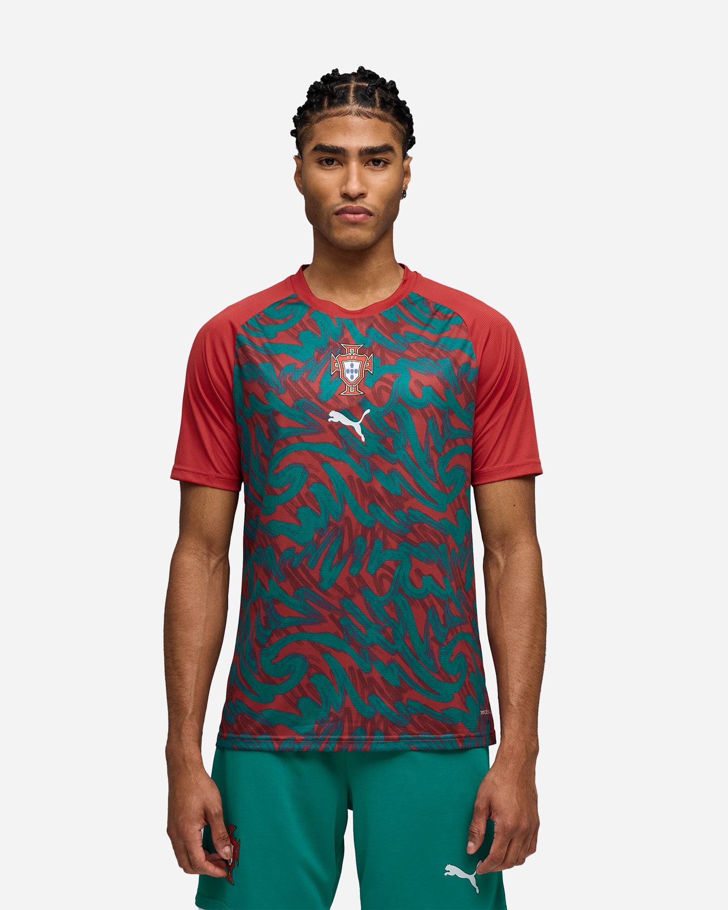 Abbigliamento calcio ufficiale PUMA PREMATCH PORTOGALLO 26 M - Color mix - 2 | Cisalfa Sport