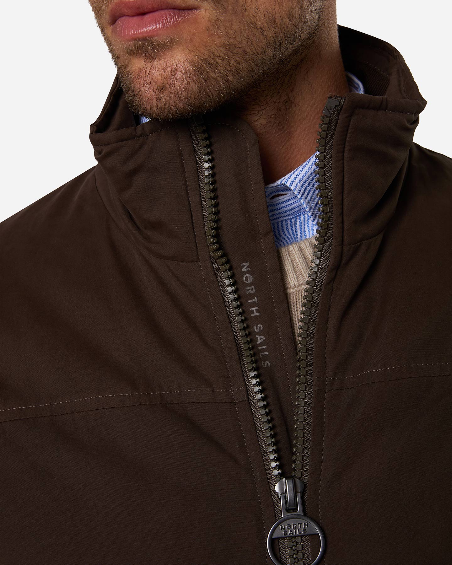 Giubbotto NORTH SAILS HARBOUR SAILOR M - Marrone - 4 | Cisalfa Sport