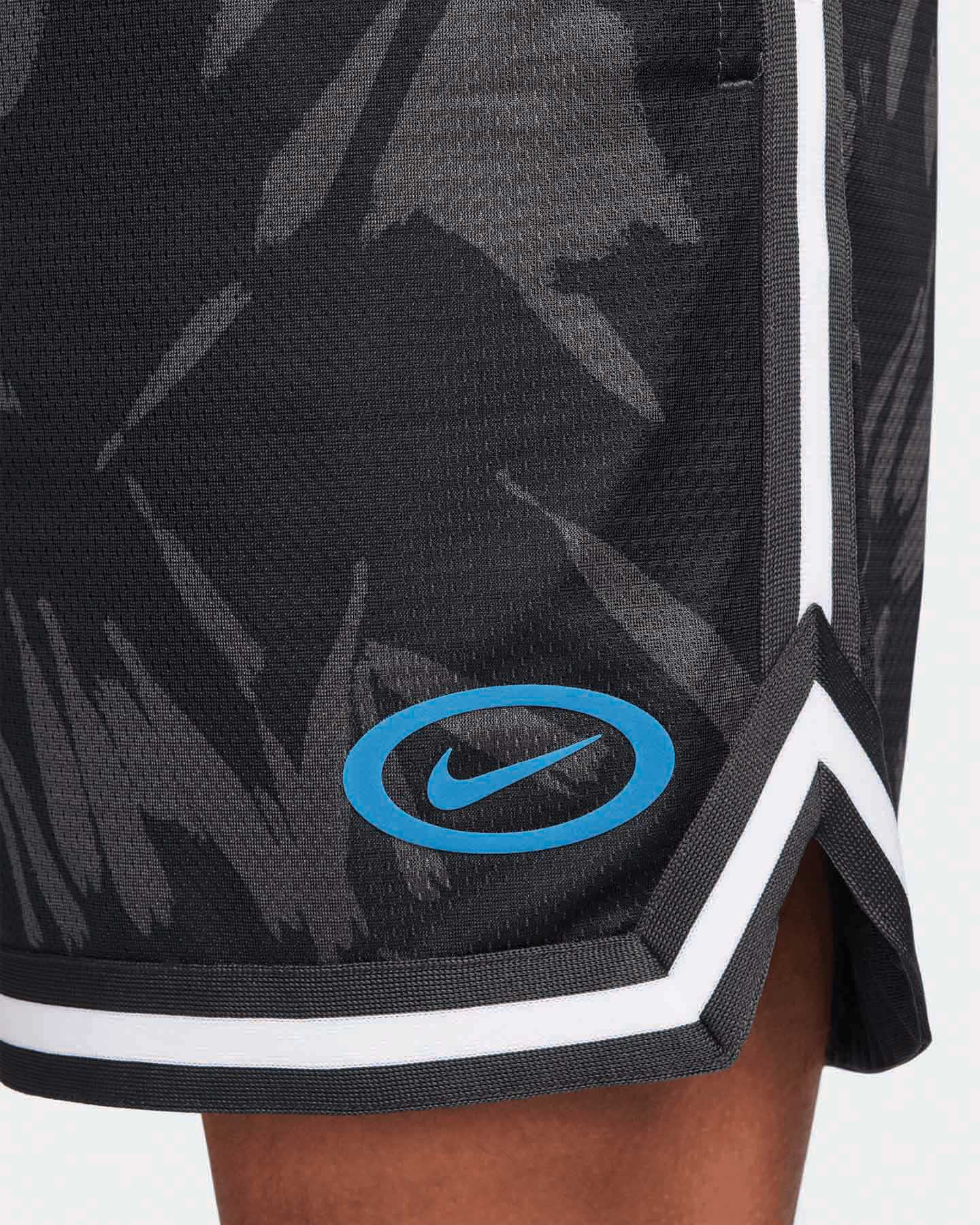 Pantaloncini basket NIKE DNA DRI FIT 6IN M - Nero - 5 | Cisalfa Sport