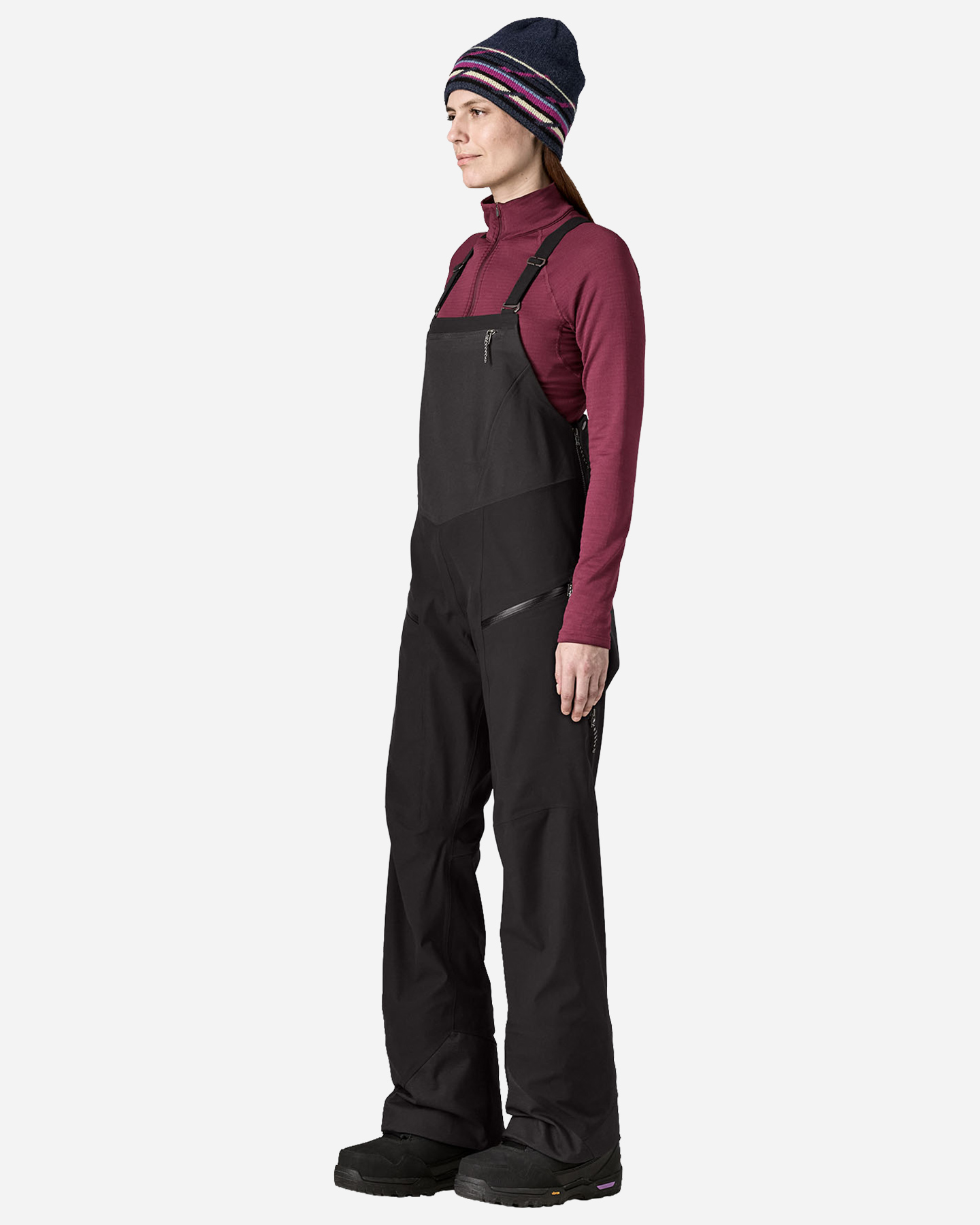 Salopette sci PATAGONIA SNOWDRIFTER BIBS W - Nero - 1 | Cisalfa Sport