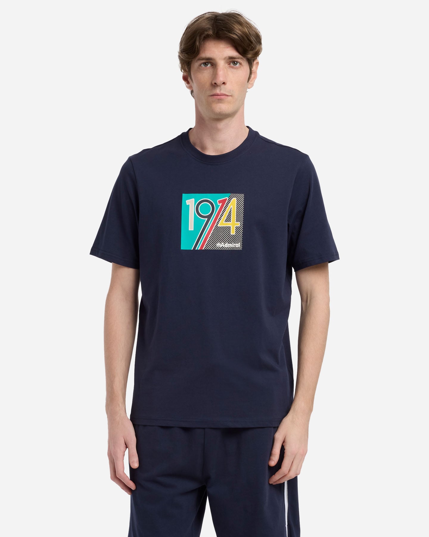 T-shirt ADMIRAL ESSENTIAL COLLEGE M - Blu Navy - 1 | Cisalfa Sport